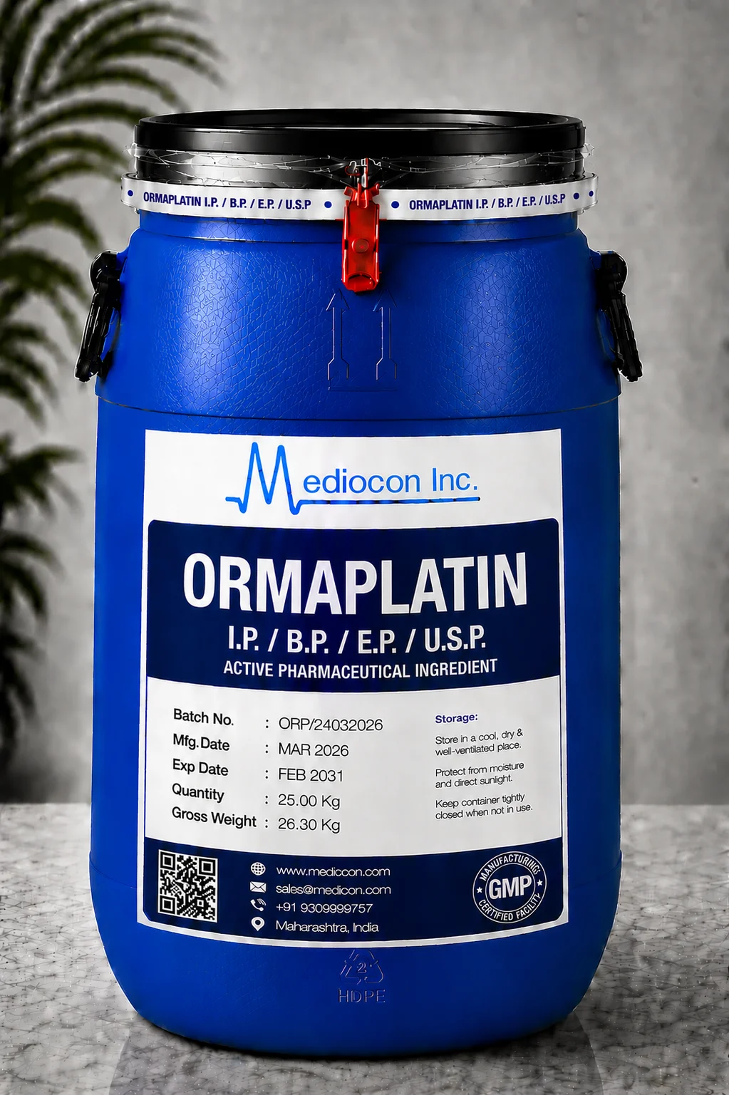 Ormaplatin API