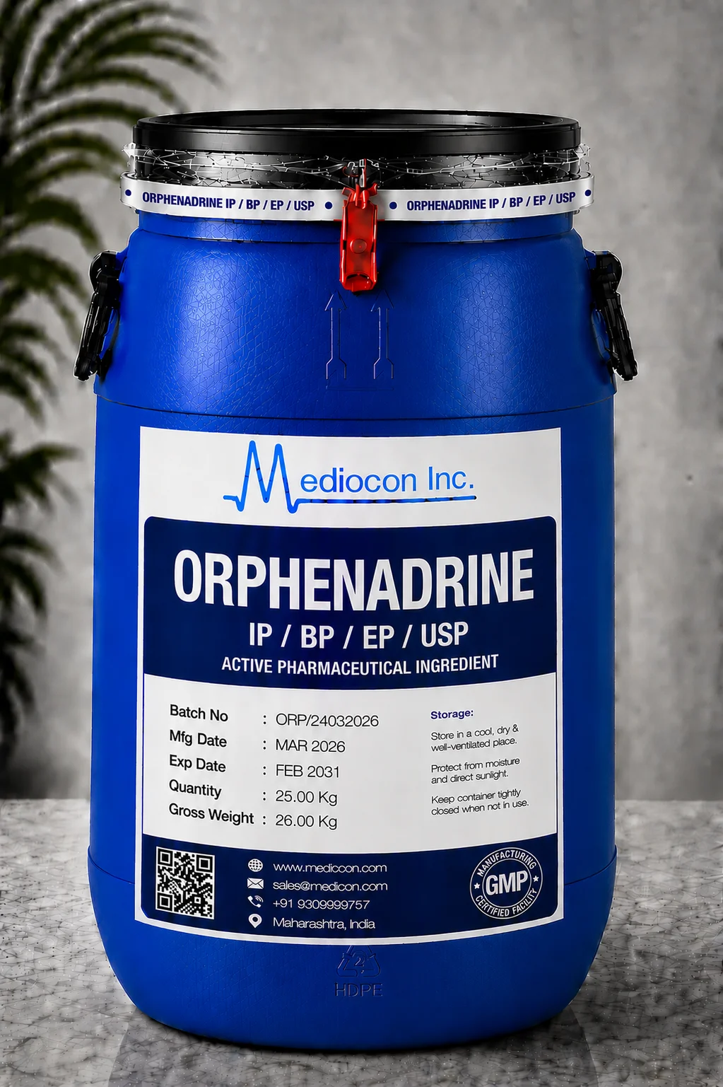 Orphenadrine API
