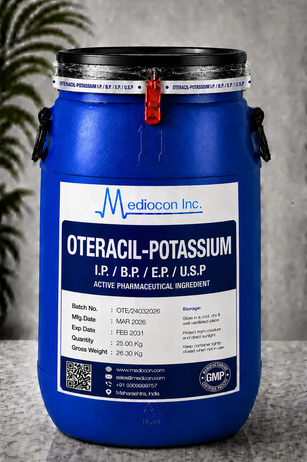 Oteracil Potassium API