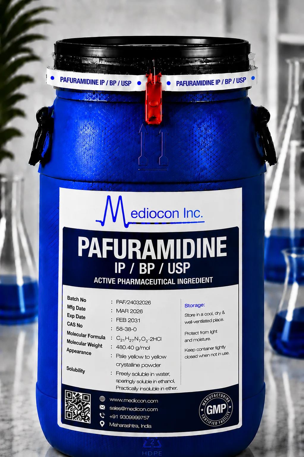 Pafuramidine API