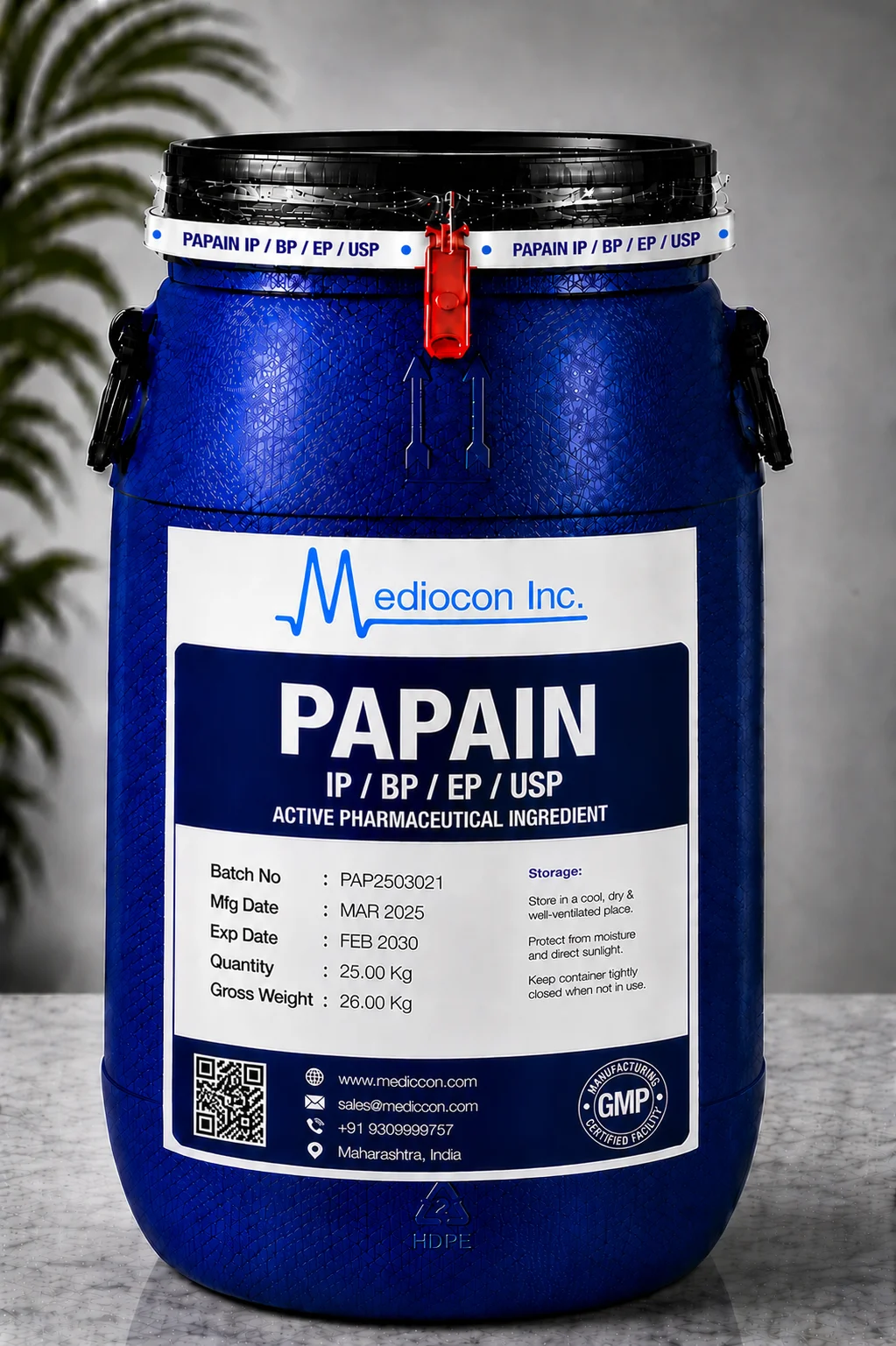 Papain API