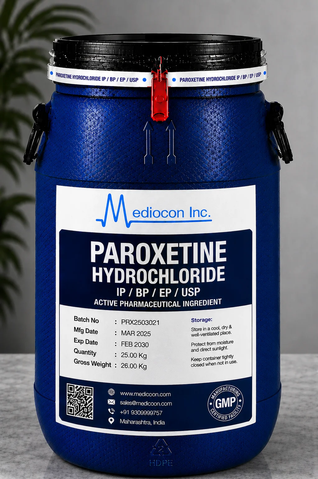 Paroxetine Hydrochloride API