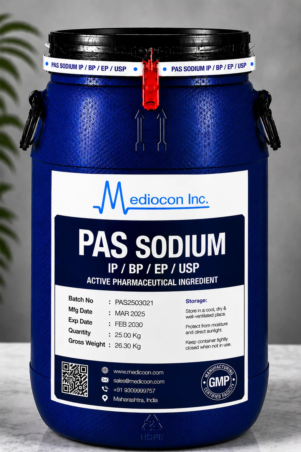 PAS Sodium API