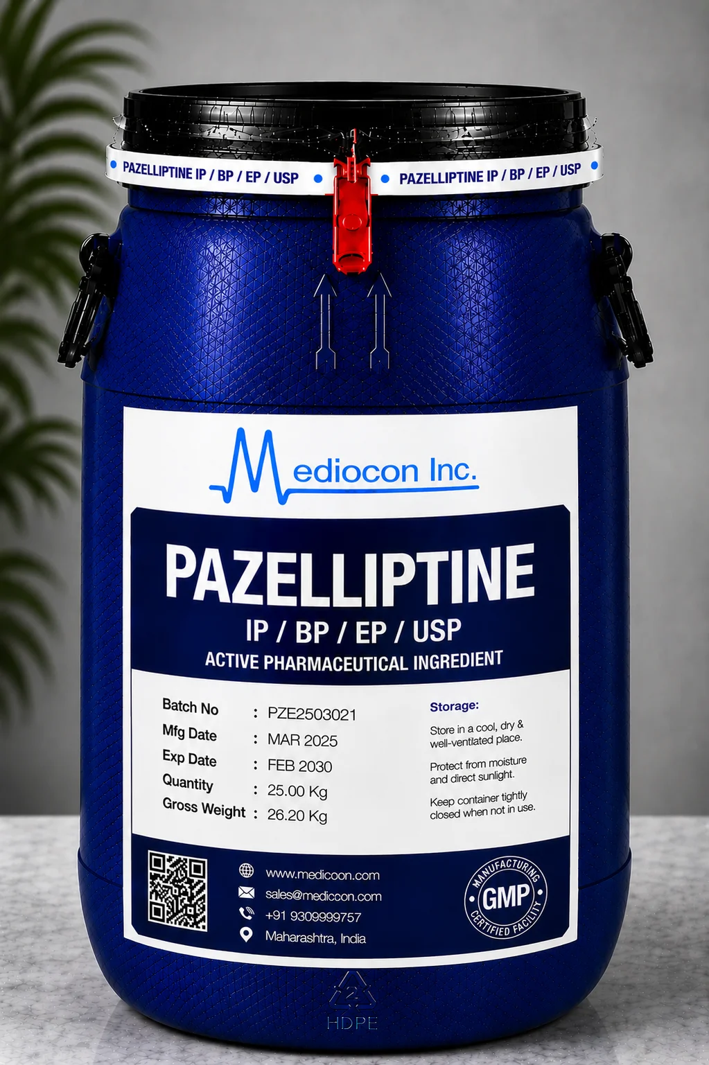 Pazelliptine API