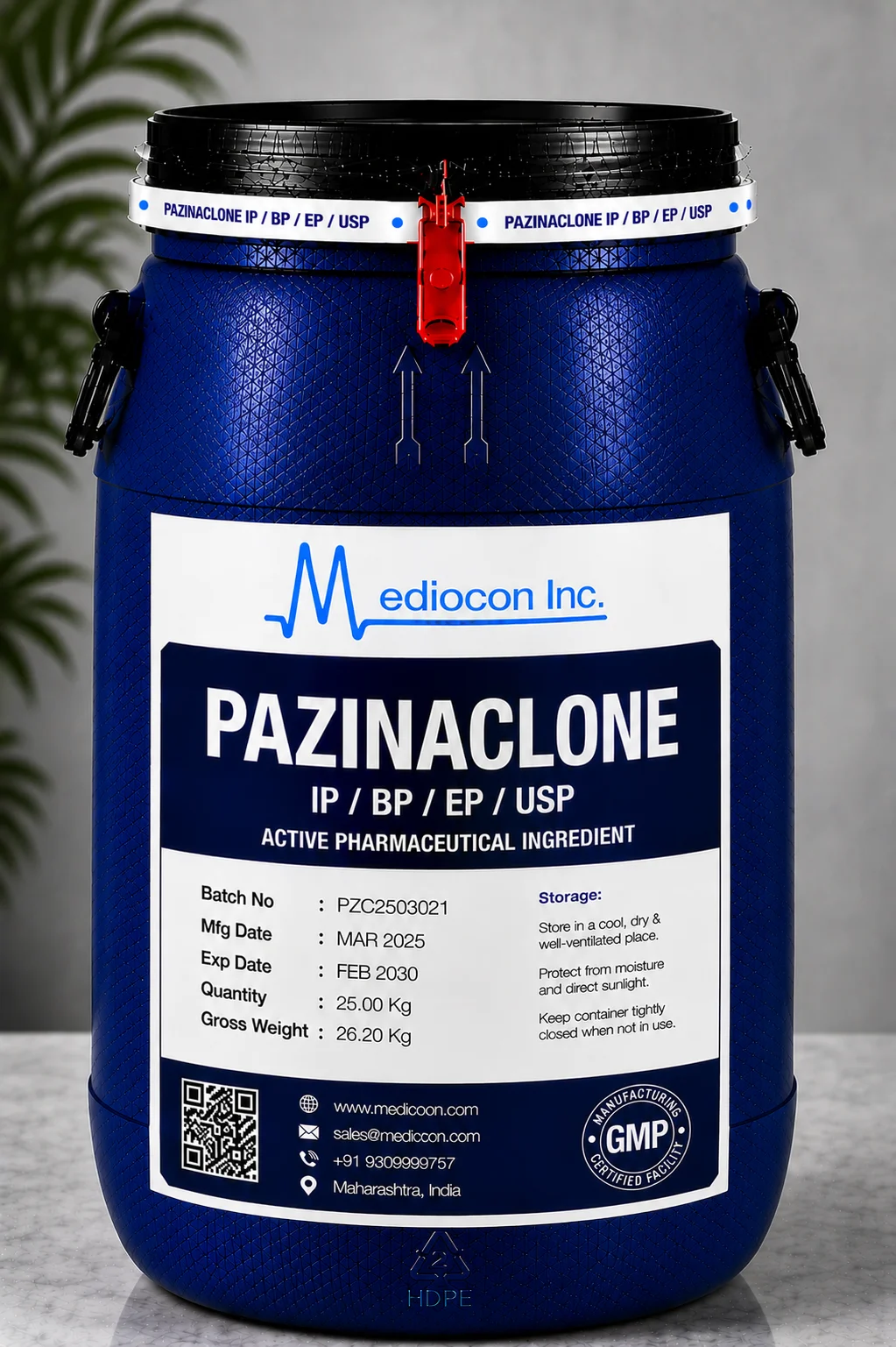 Pazinaclone API