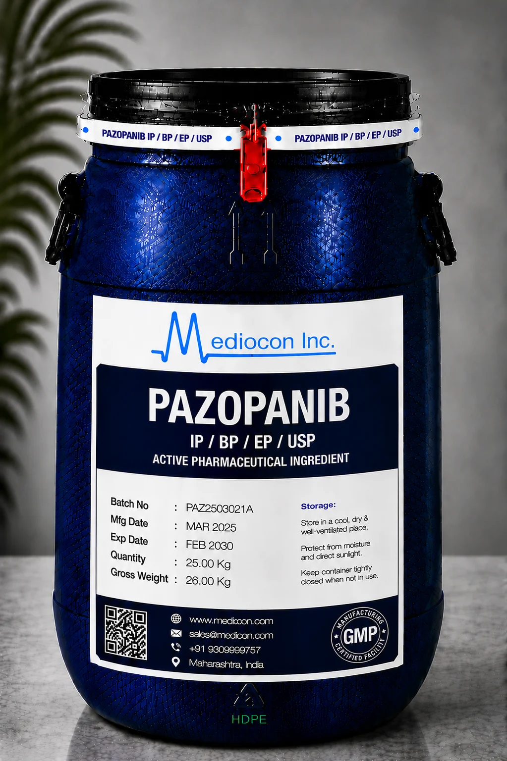 Pazopanib API