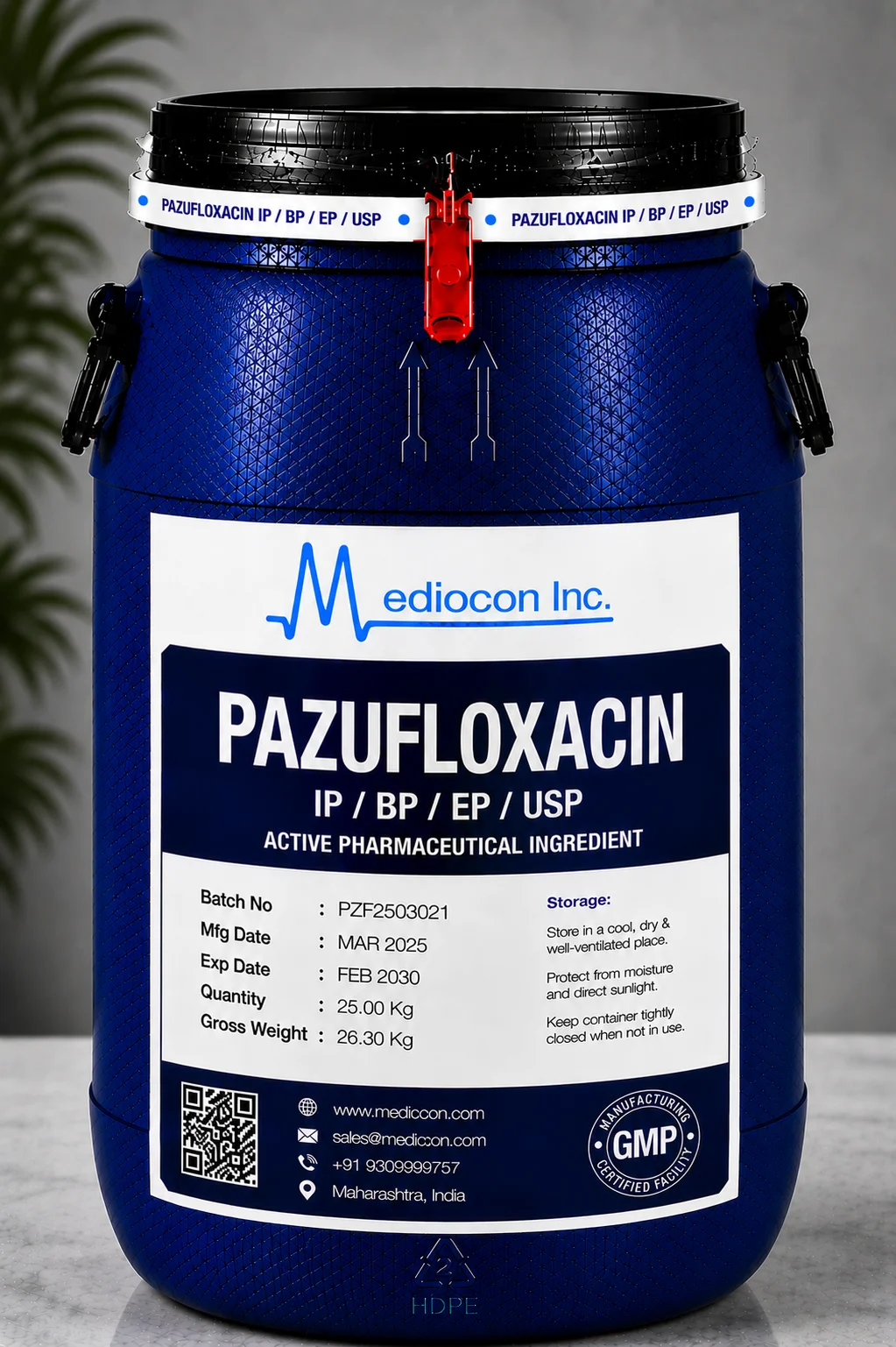 Pazufloxacin API