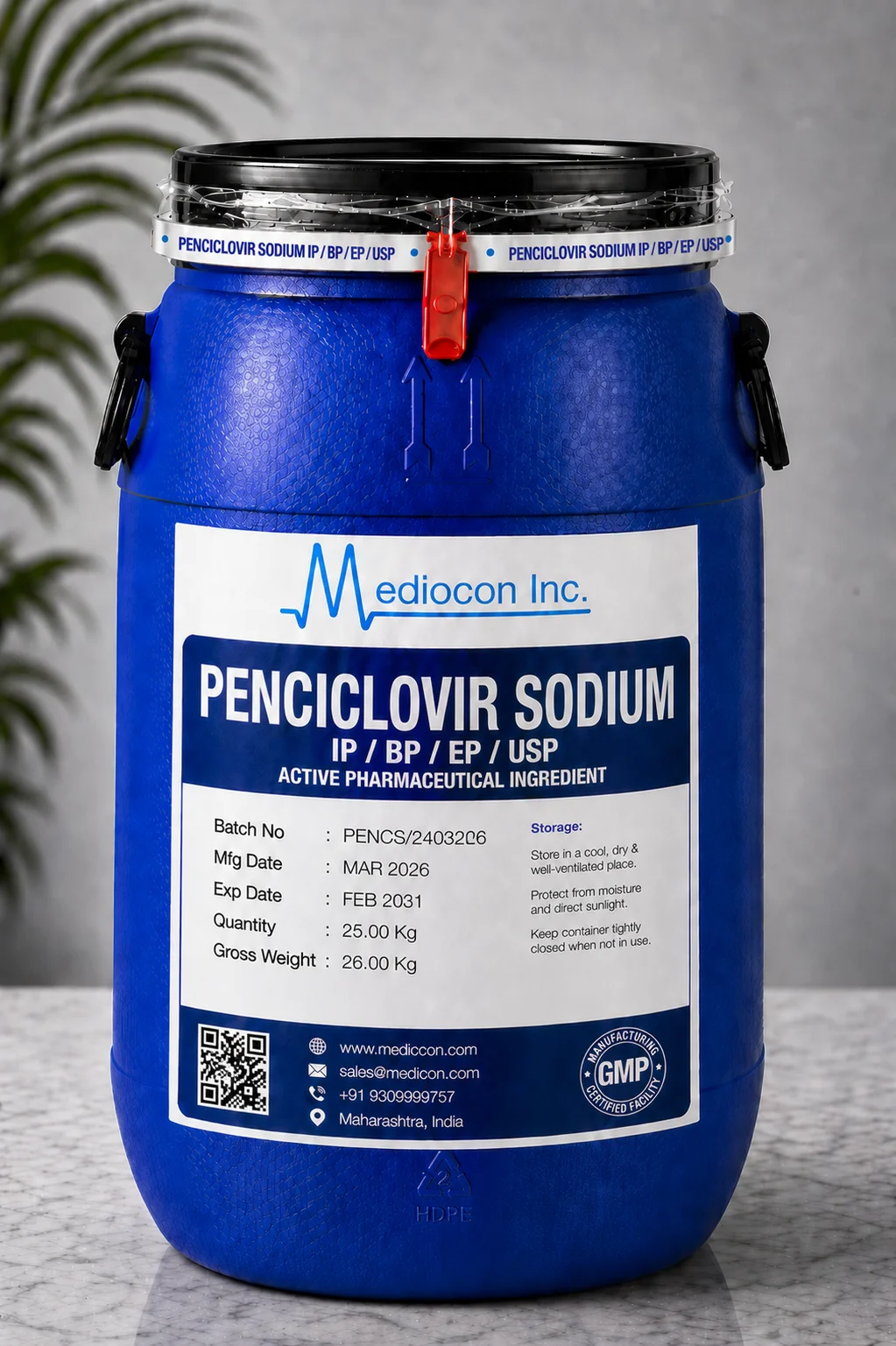 Penciclovir Sodium API
