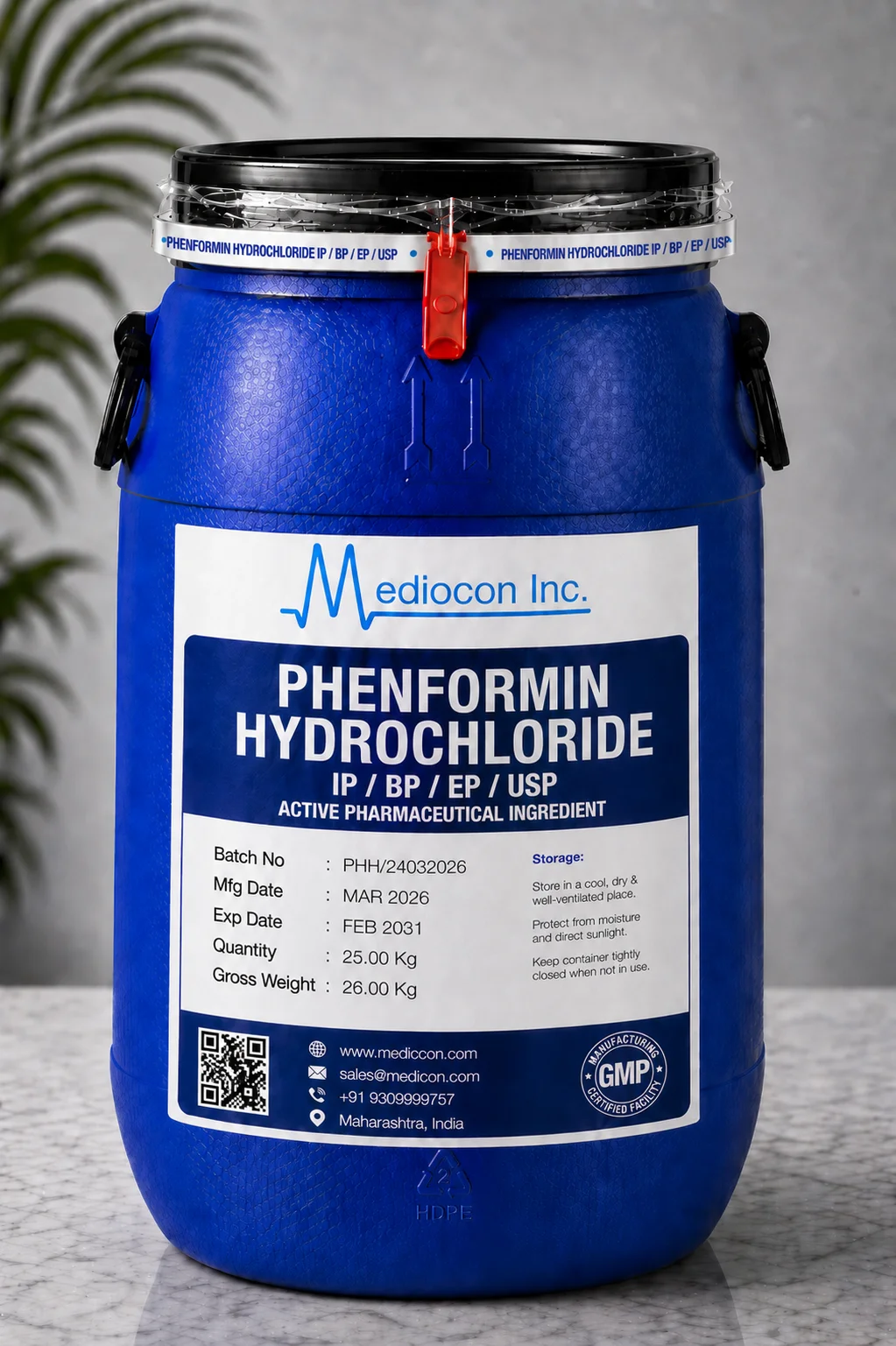 Phenformin Hydrochloride API