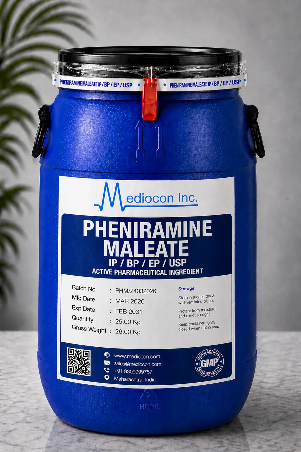 Pheniramine Maleate API