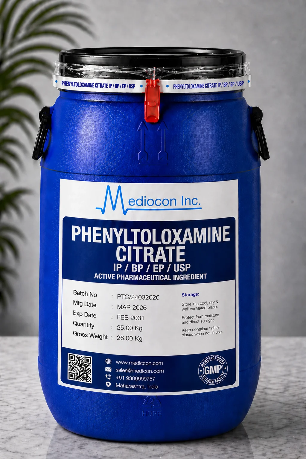 Phenyltoloxamine Citrate API