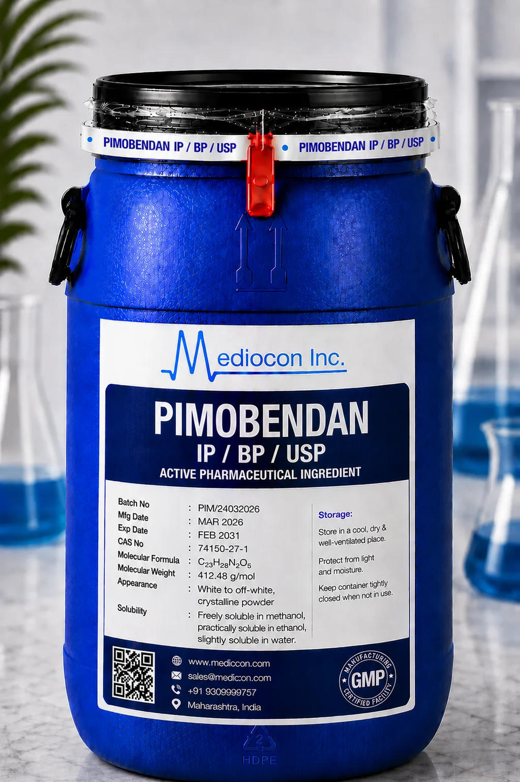 Pimobendan API