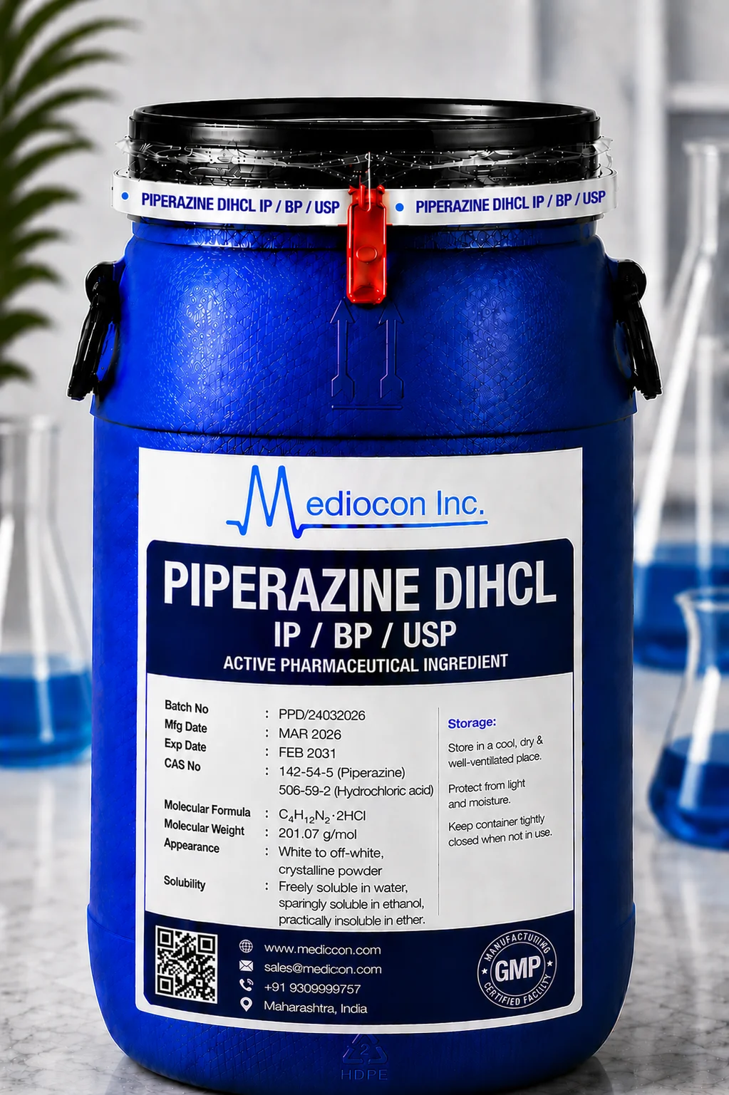 Piperazine DiHCl API