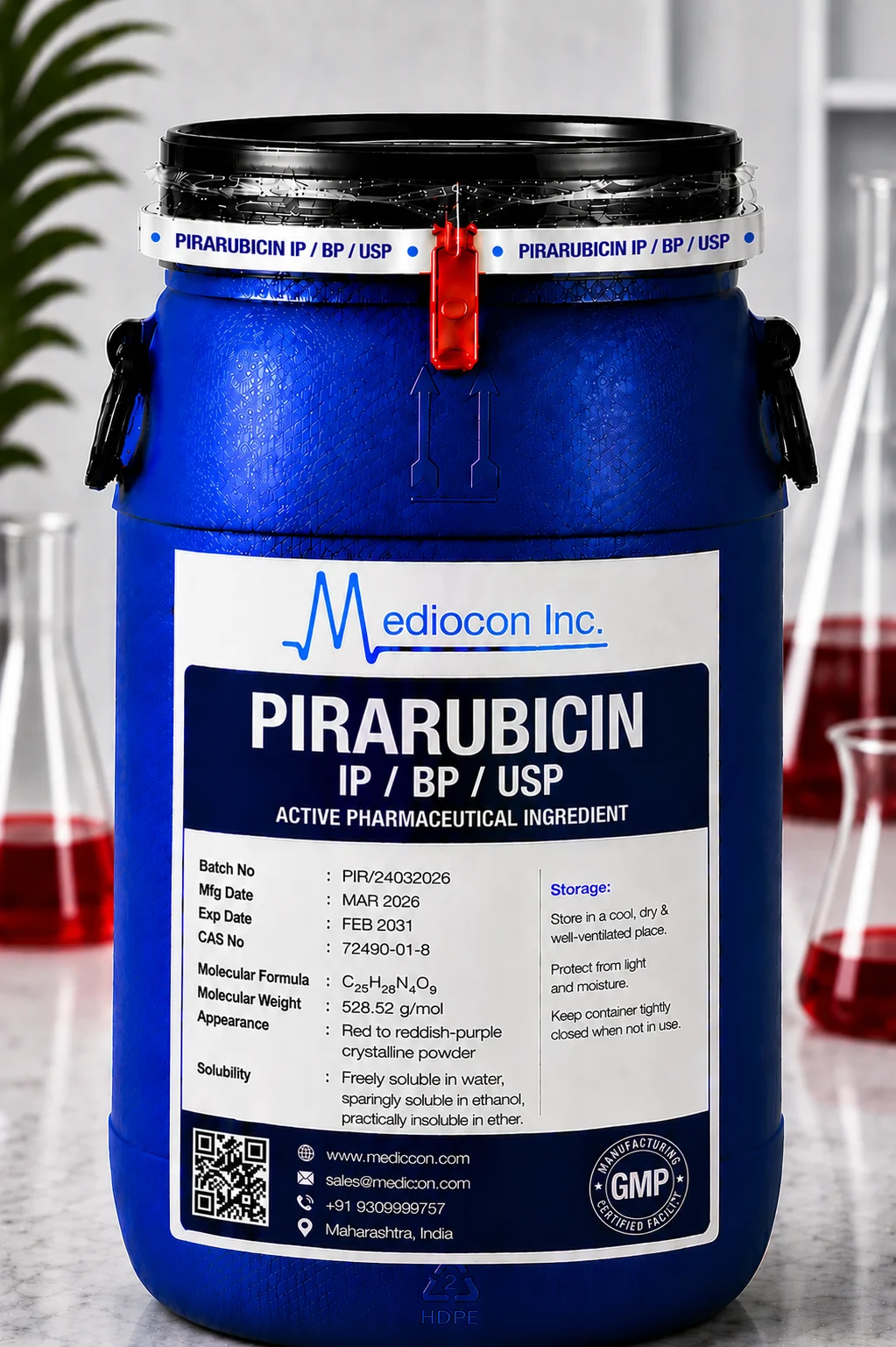 Pirarubicin API