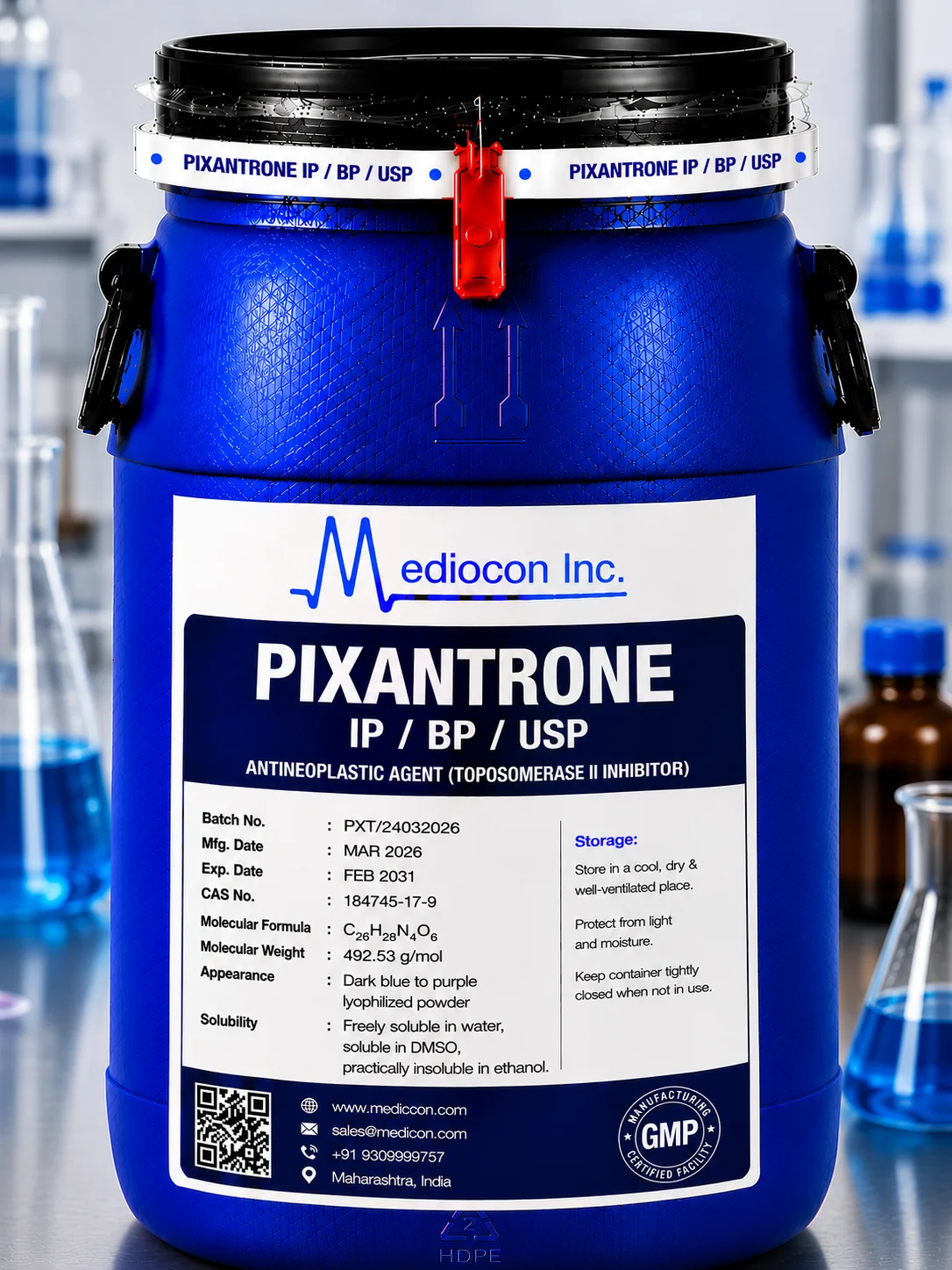 Pixantrone Maleate API