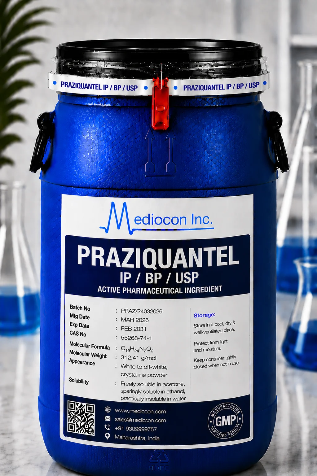 Praziquantel API