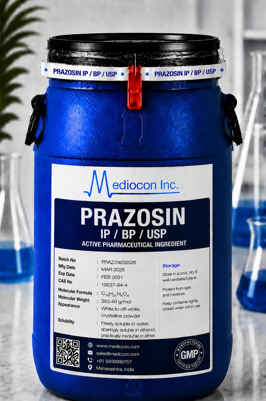 Prazosin API