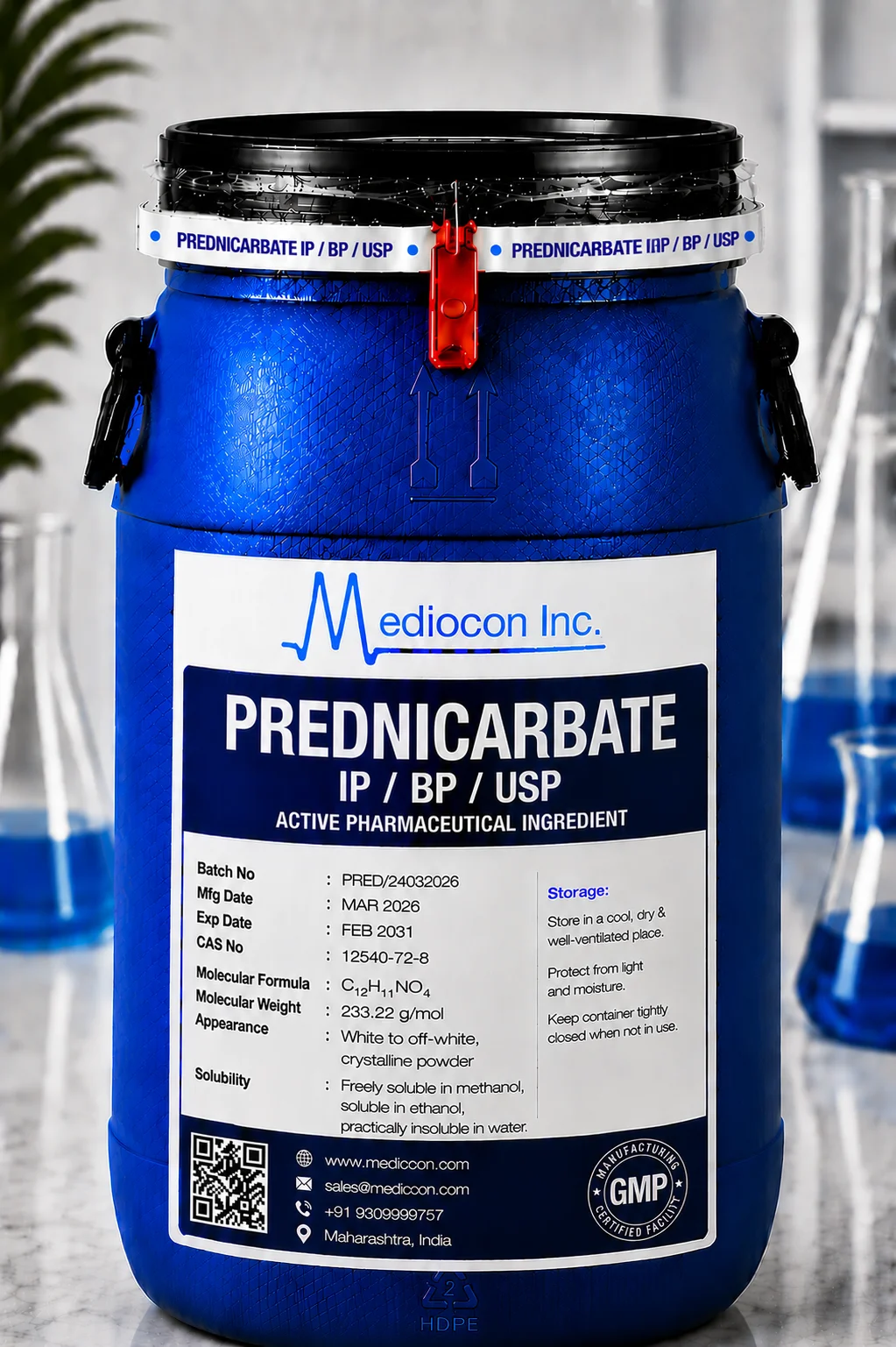 Prednicarbate API