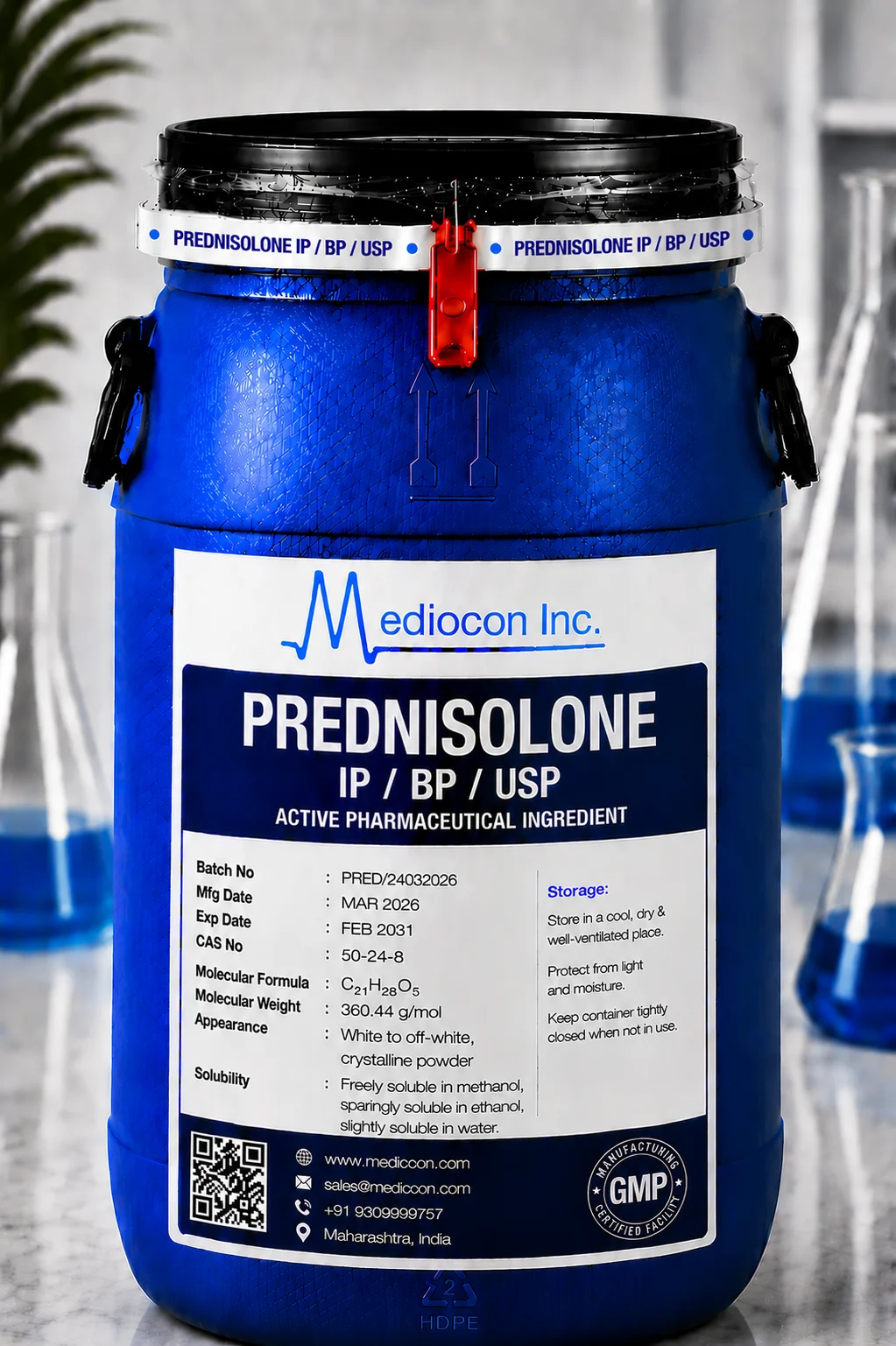 Prednisolone API