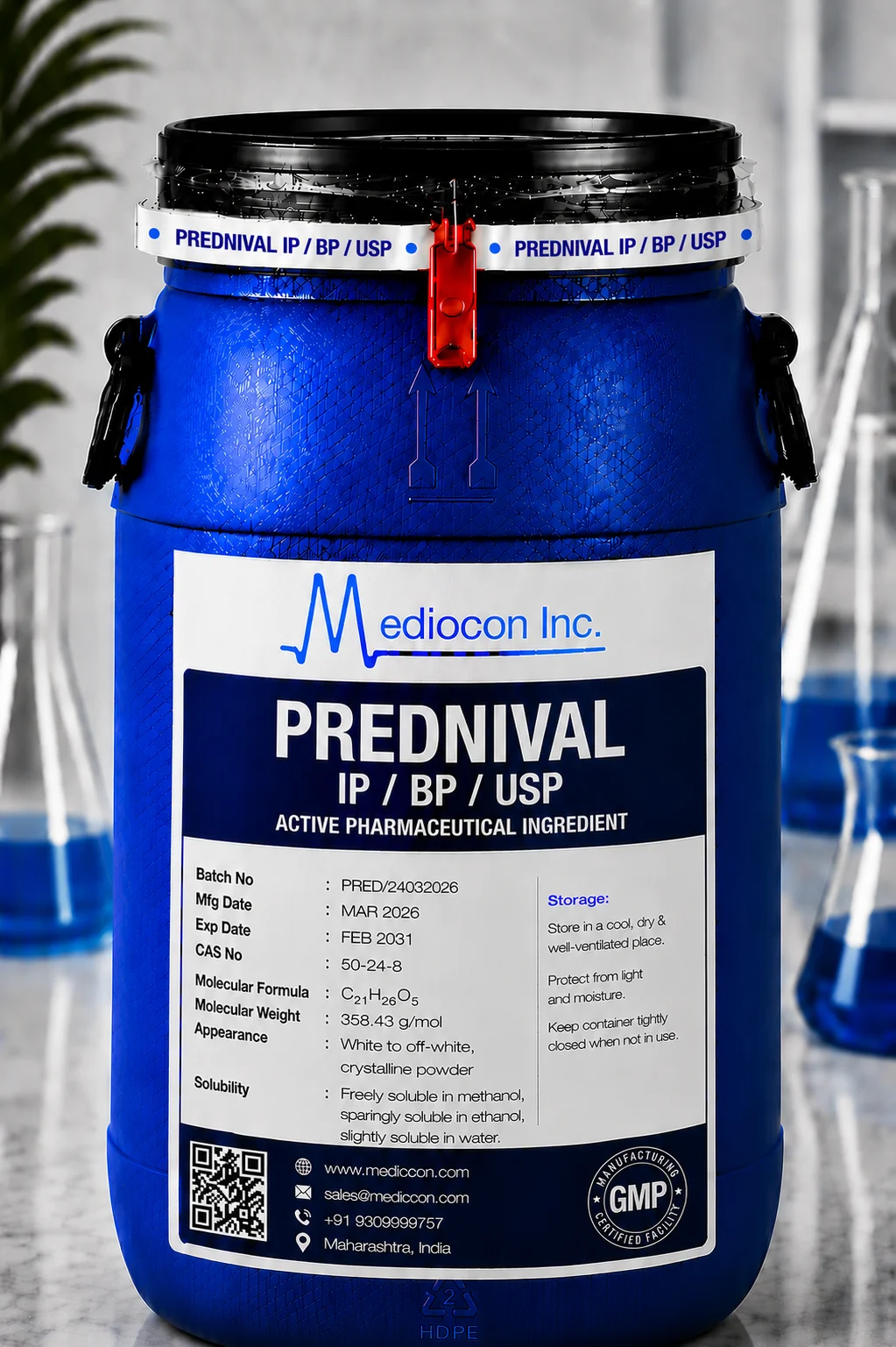 Prednisone API