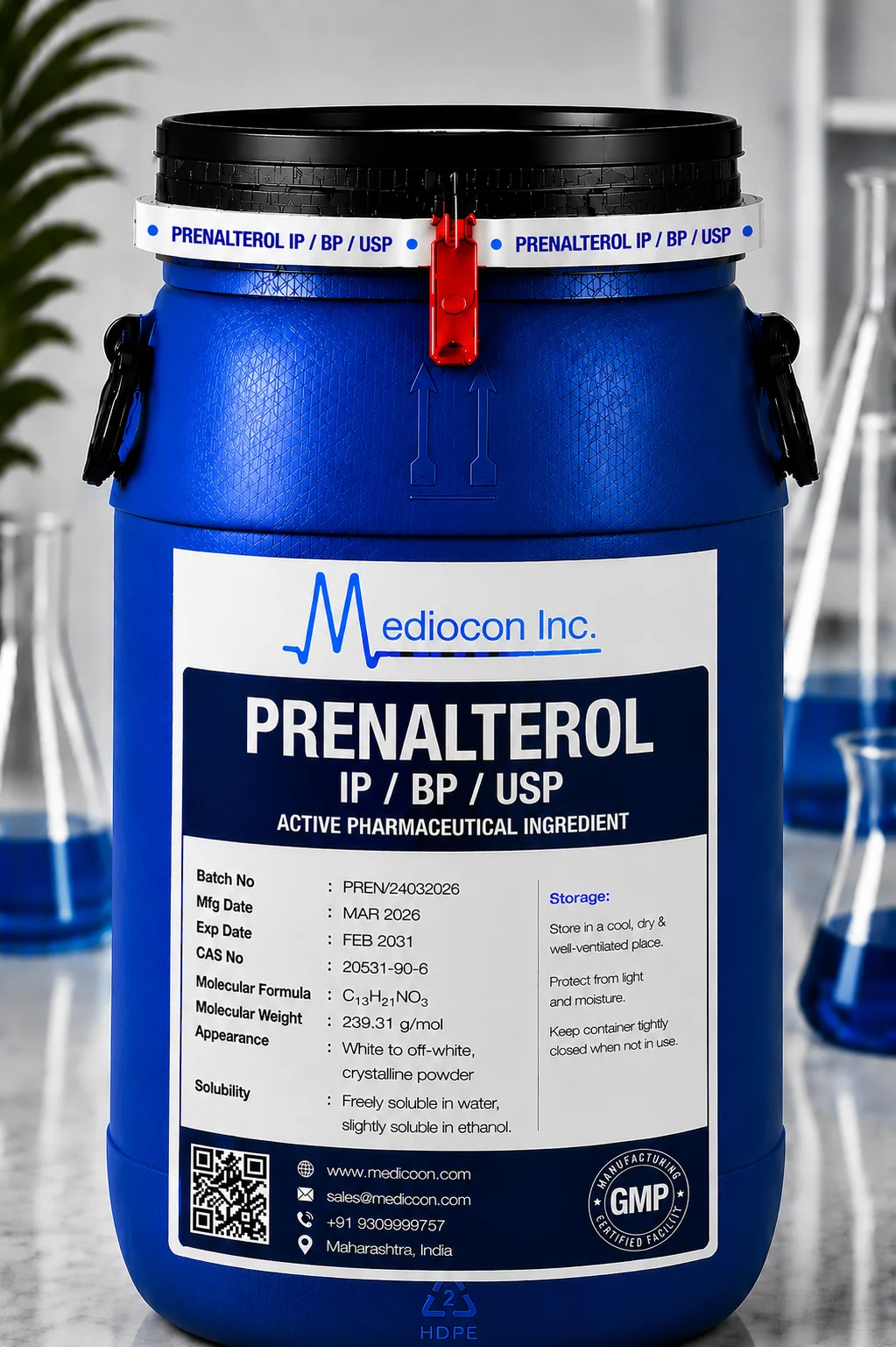 Prenalterol API