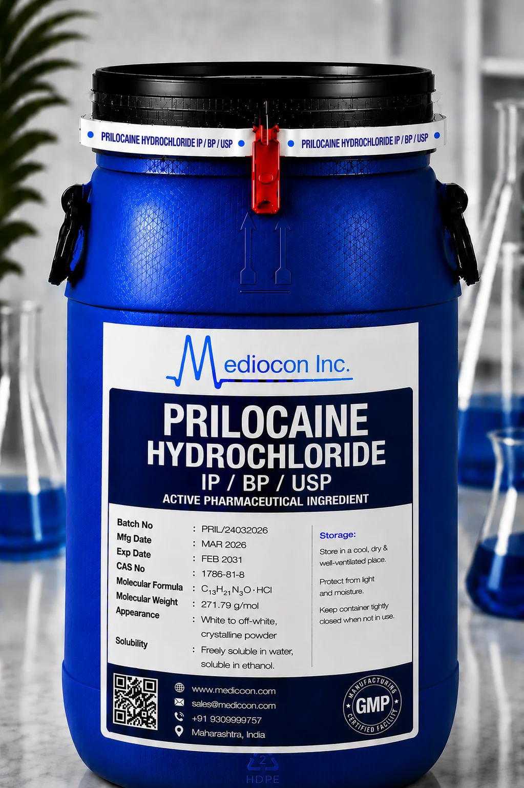 Prilocaine Hydrochloride API