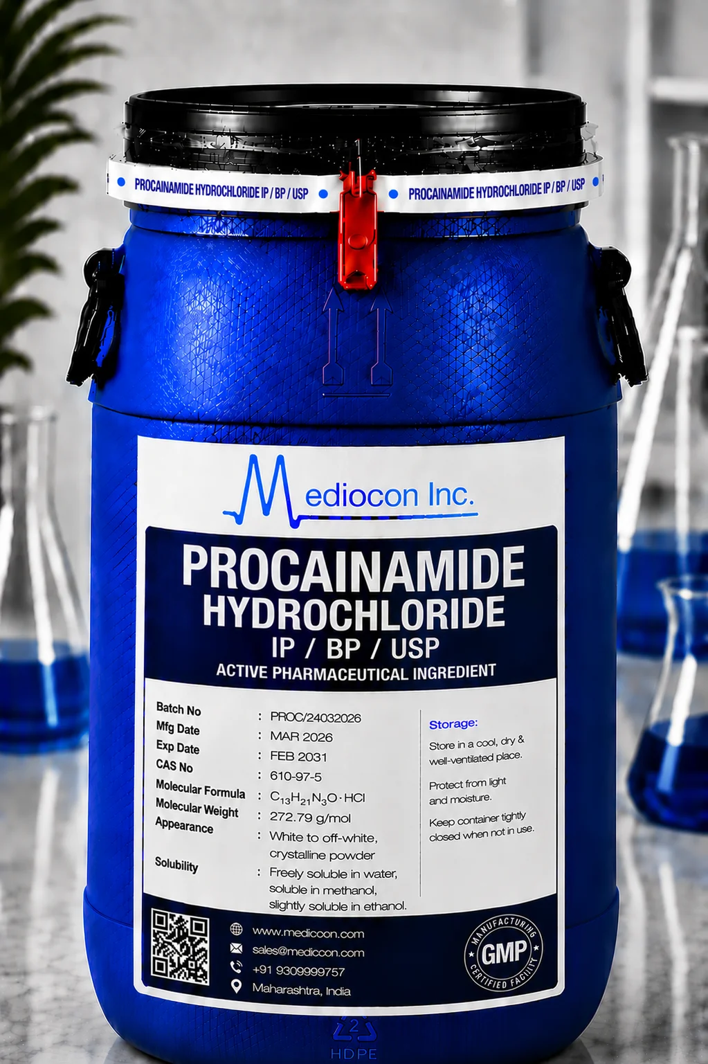 Procainamide Hydrochloride API