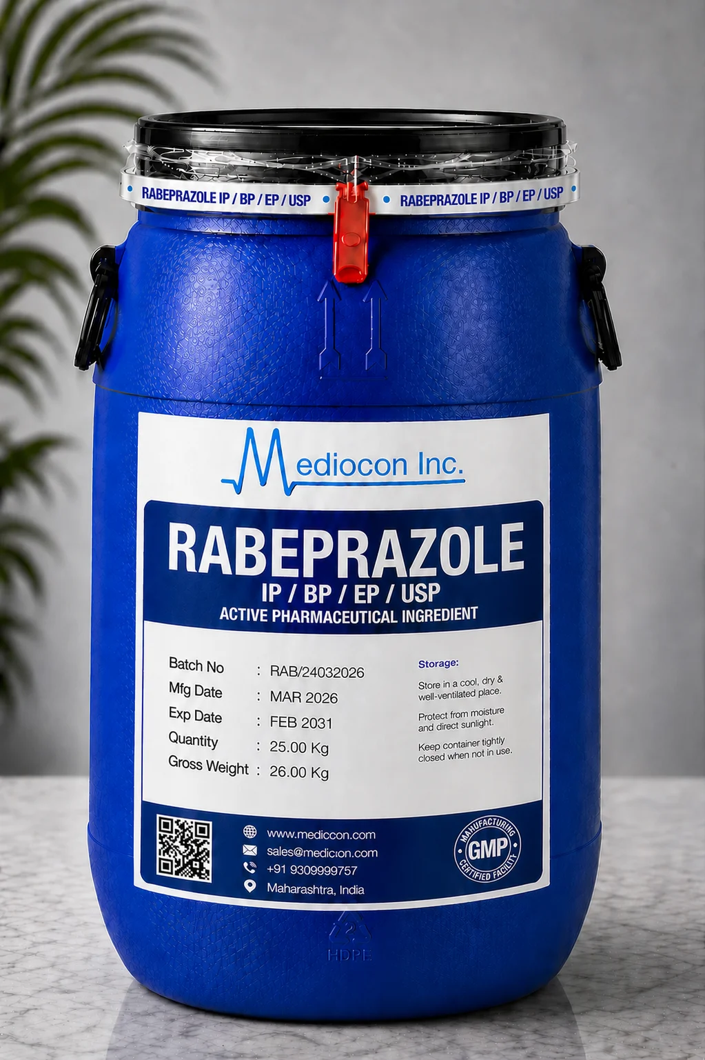 Rabeprazole API Manufacturer Supplier Aurangabad India