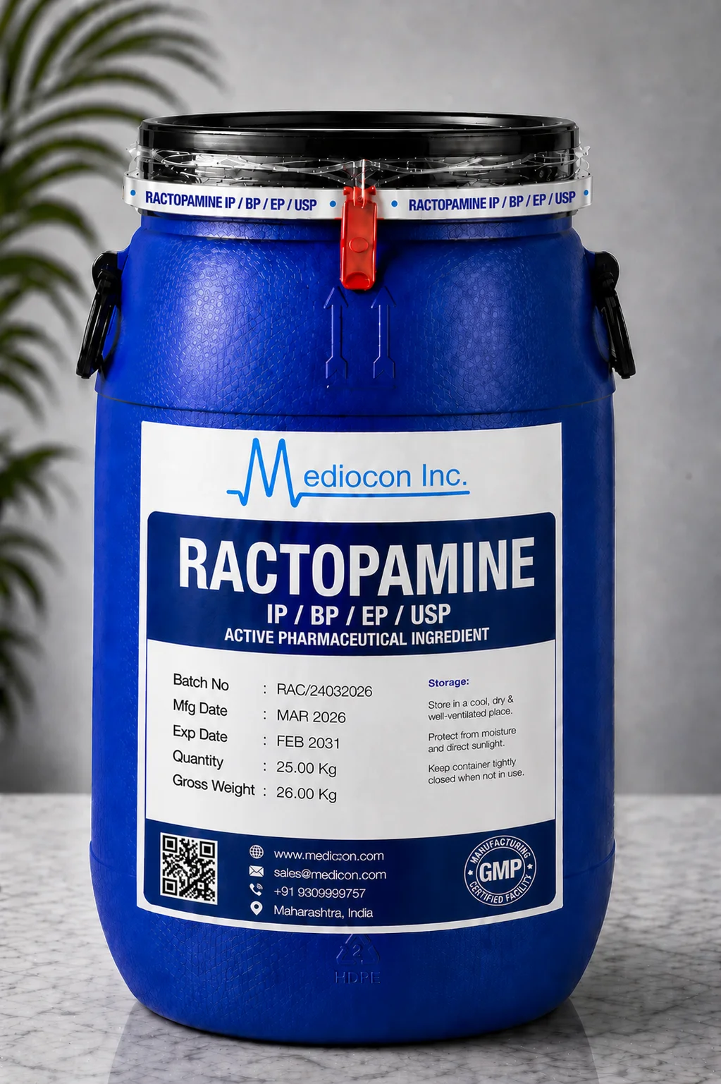 Ractopamine API Manufacturer Supplier Aurangabad India