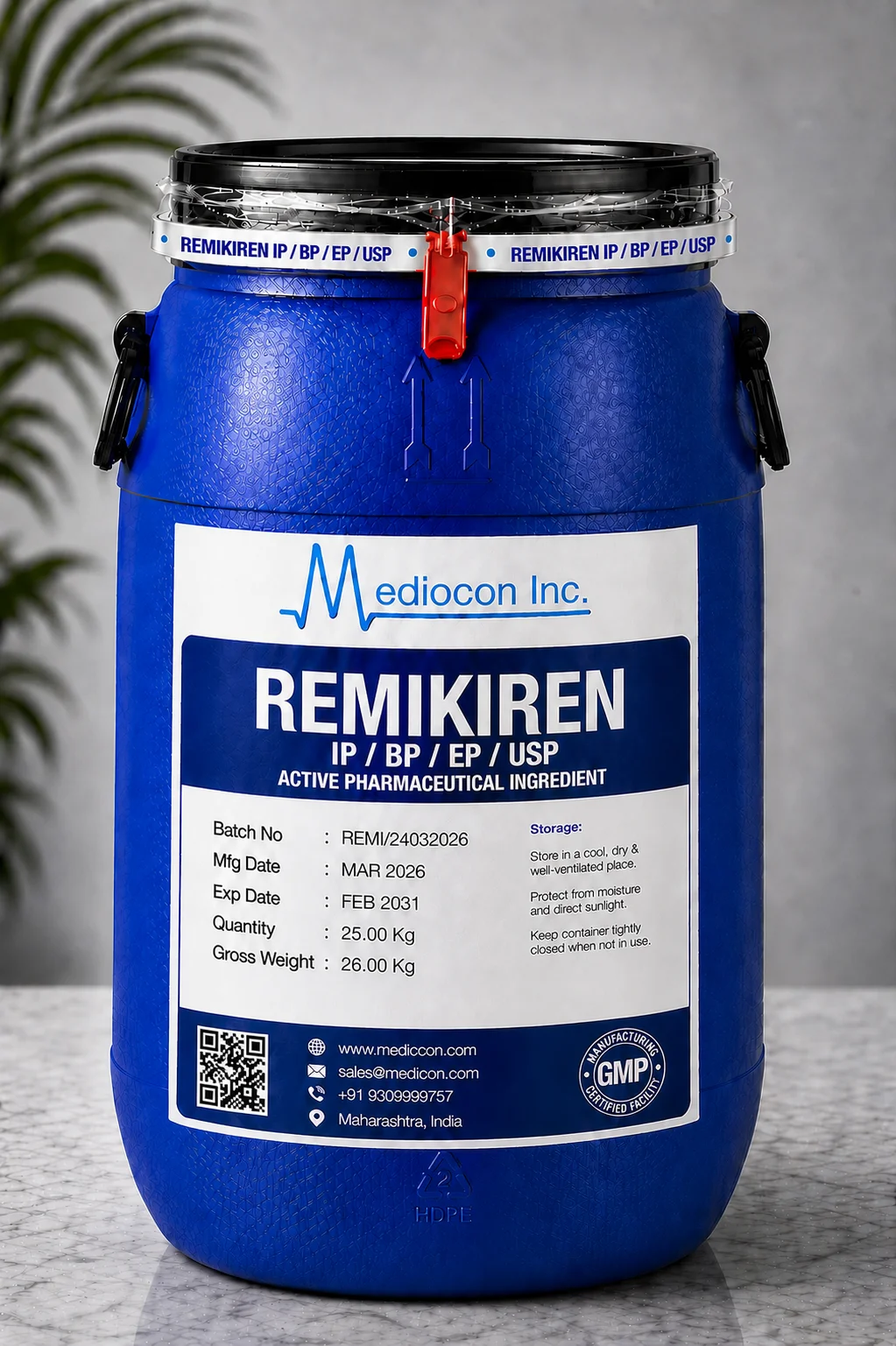 Remikiren API Manufacturer Supplier Aurangabad India