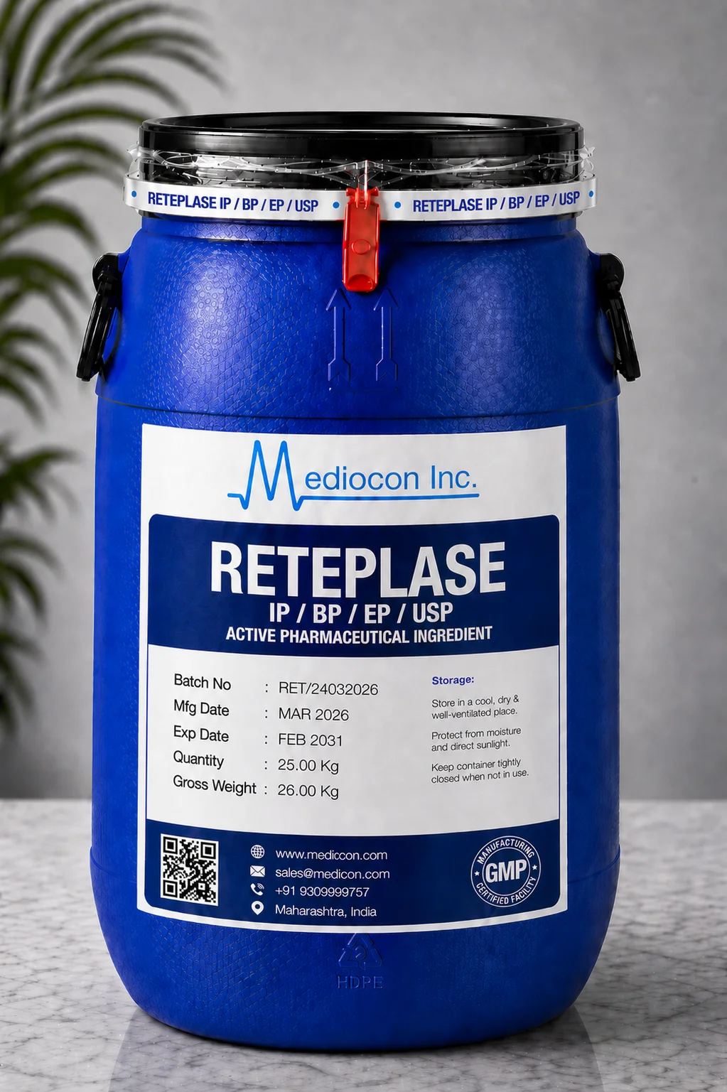 Reteplase API Manufacturer Supplier Aurangabad India