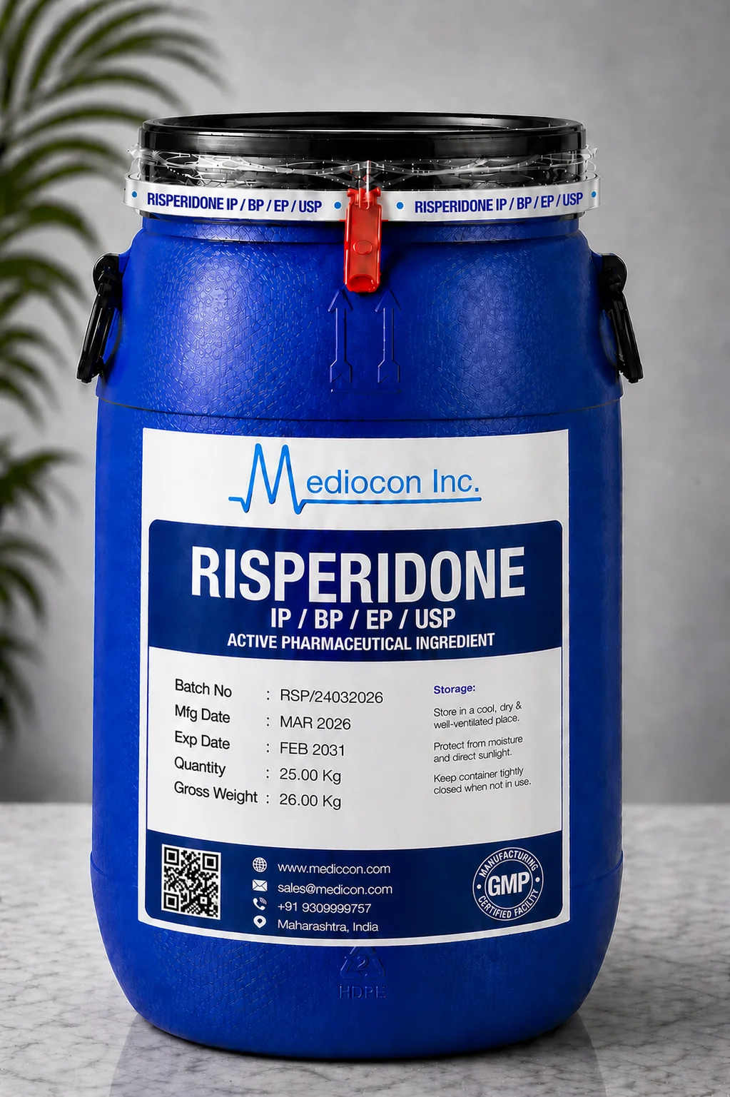 Risperidone API Manufacturer Supplier Aurangabad India