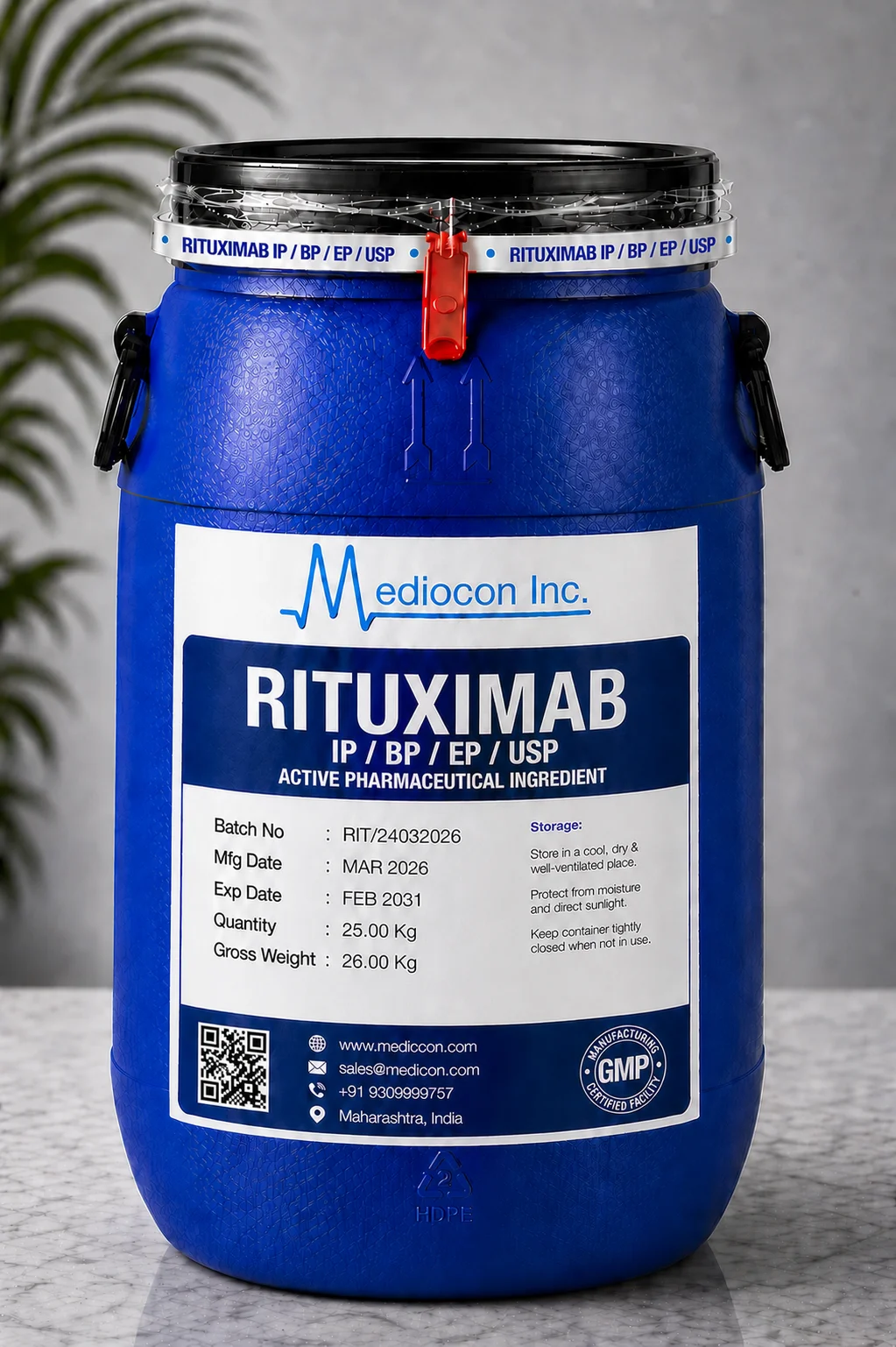 Rituximab API Manufacturer Supplier Aurangabad India