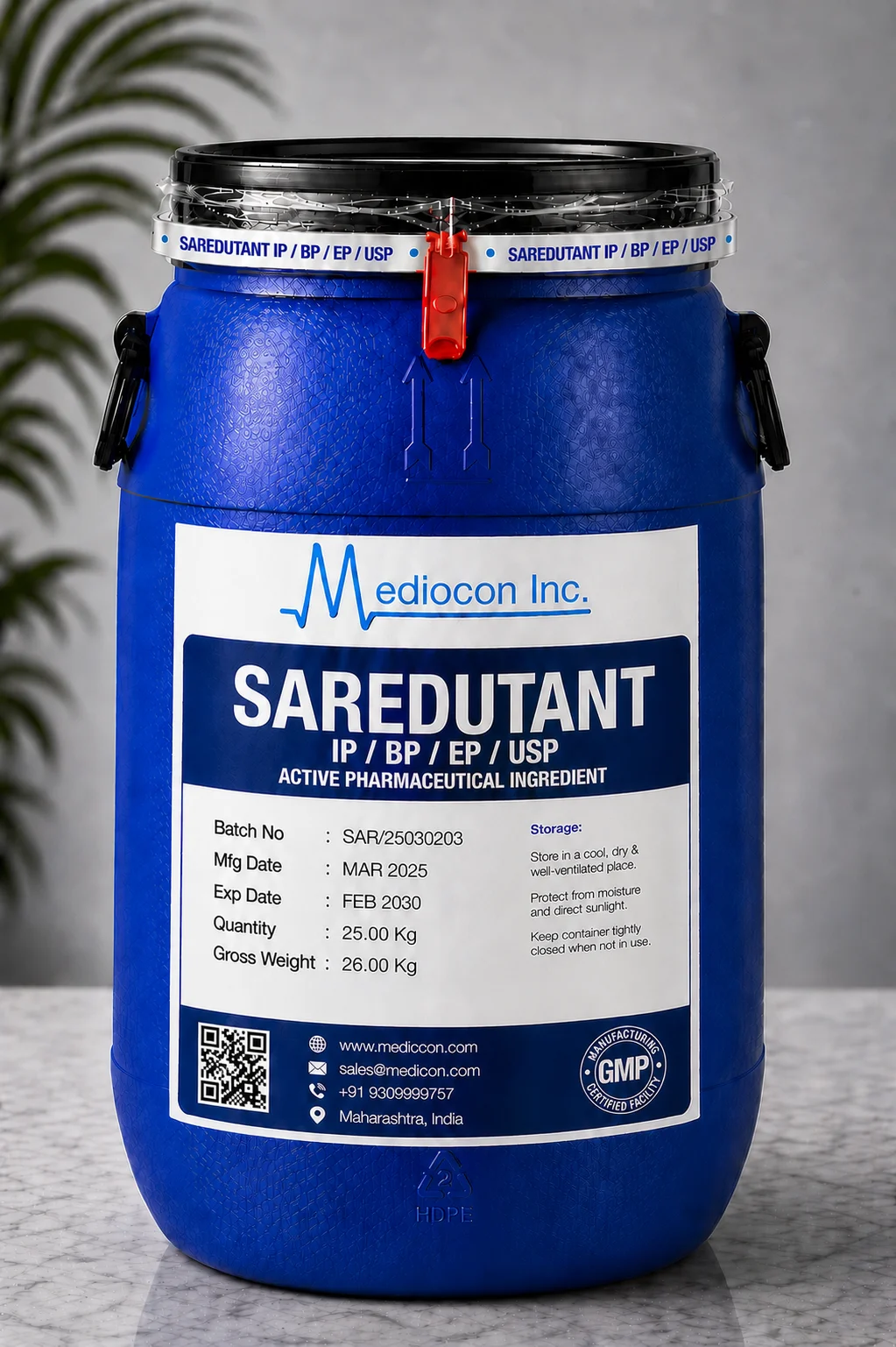 Saredutant API — Mediocon Inc