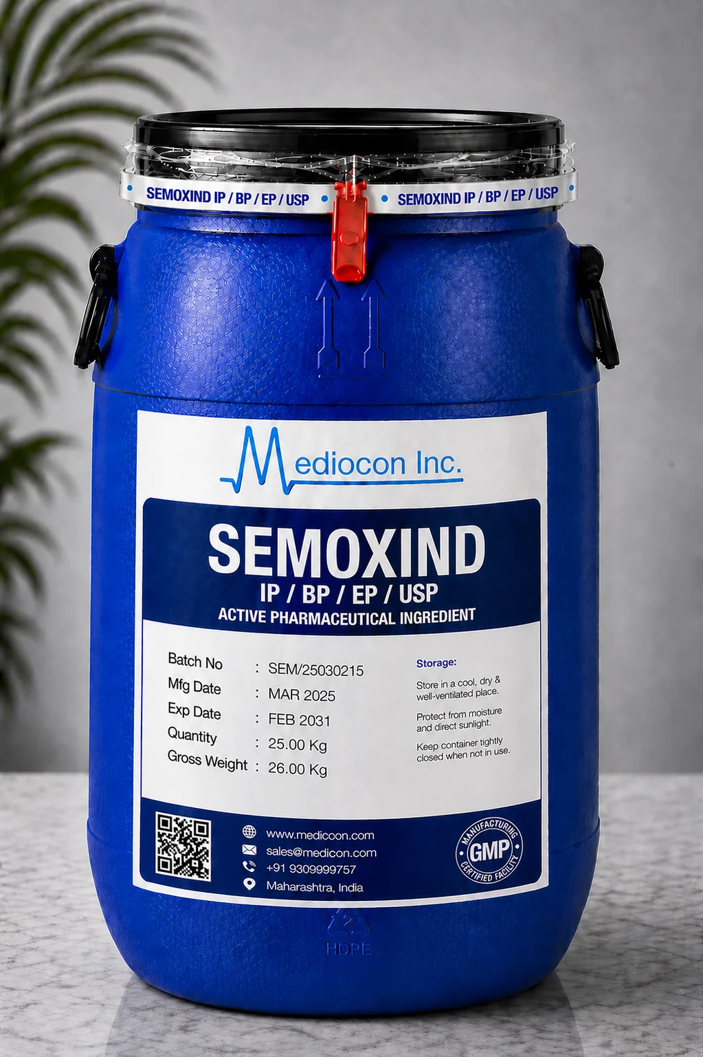 Semoxind API — Mediocon Inc