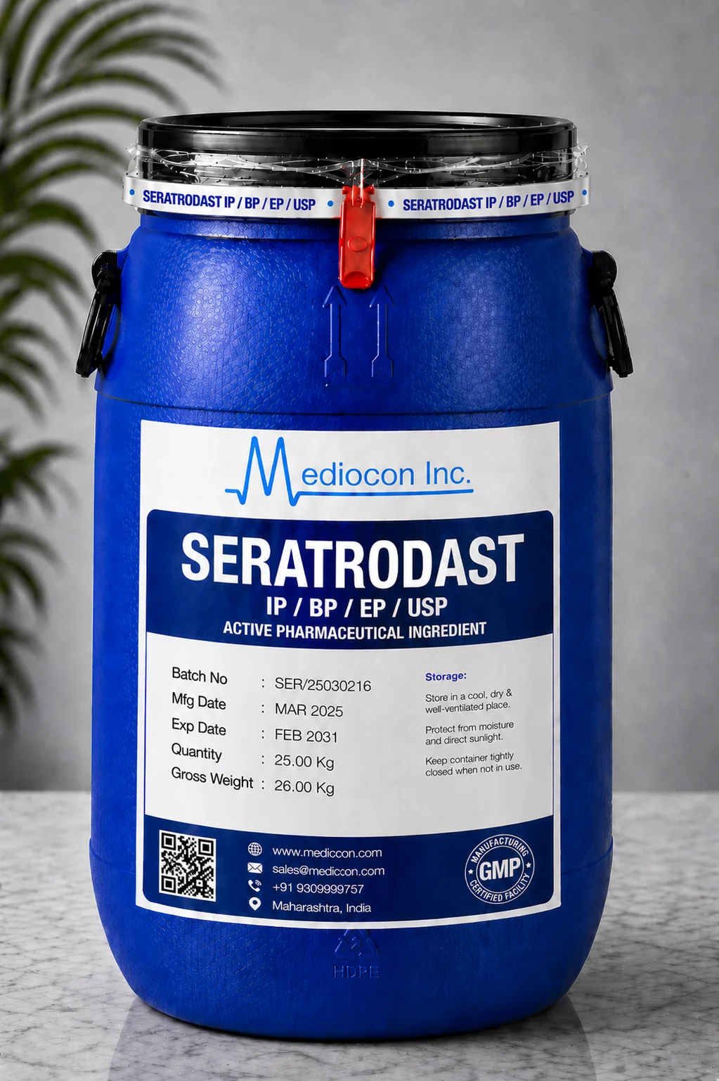 Seratrodast API — Mediocon Inc