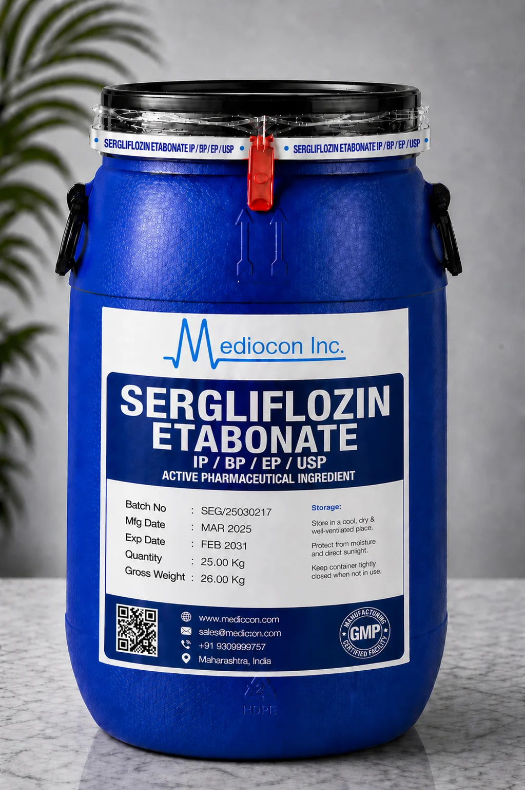 Sergliflozin Etabonate API — Mediocon Inc
