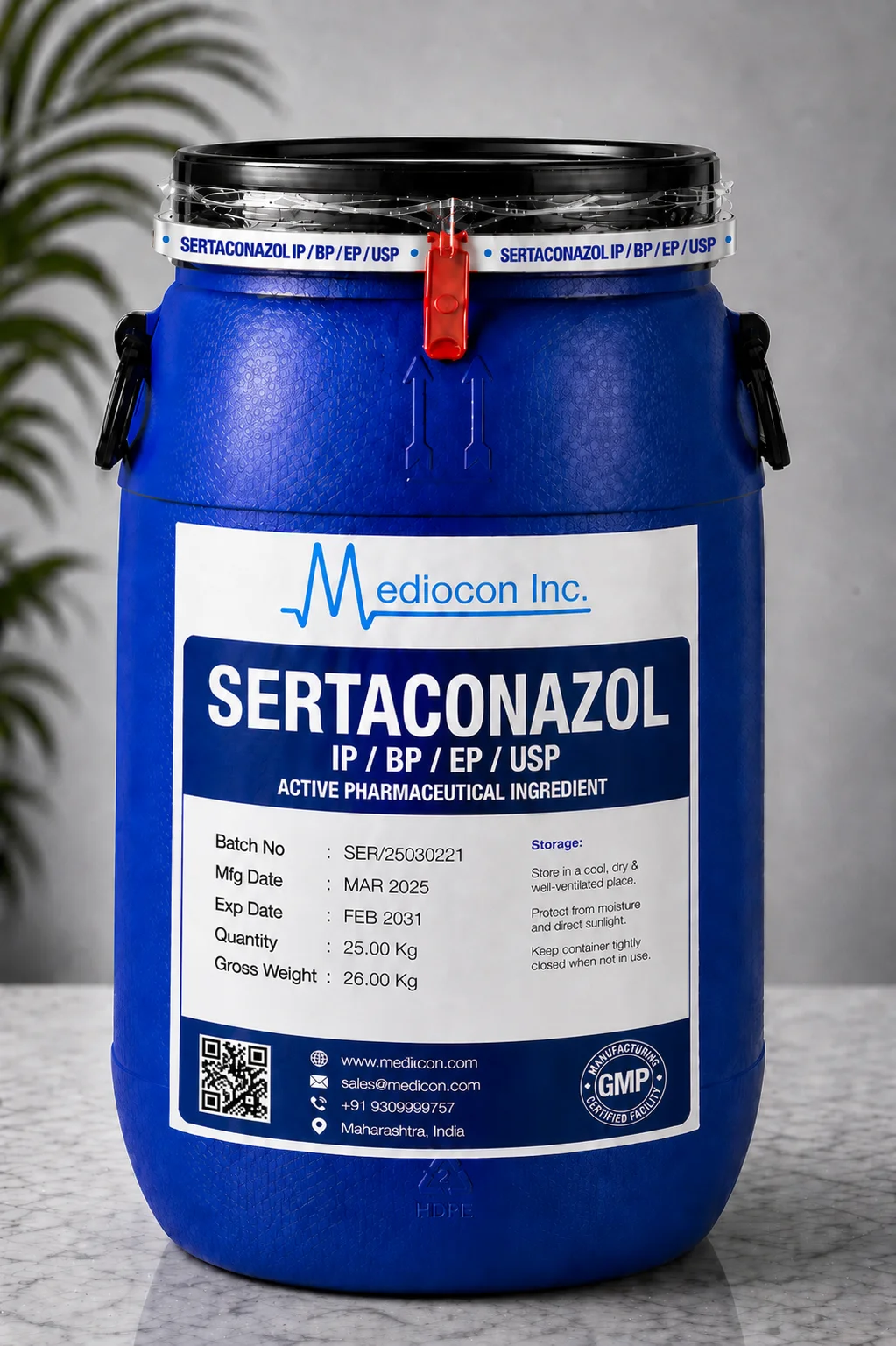 Sertaconazol API — Mediocon Inc
