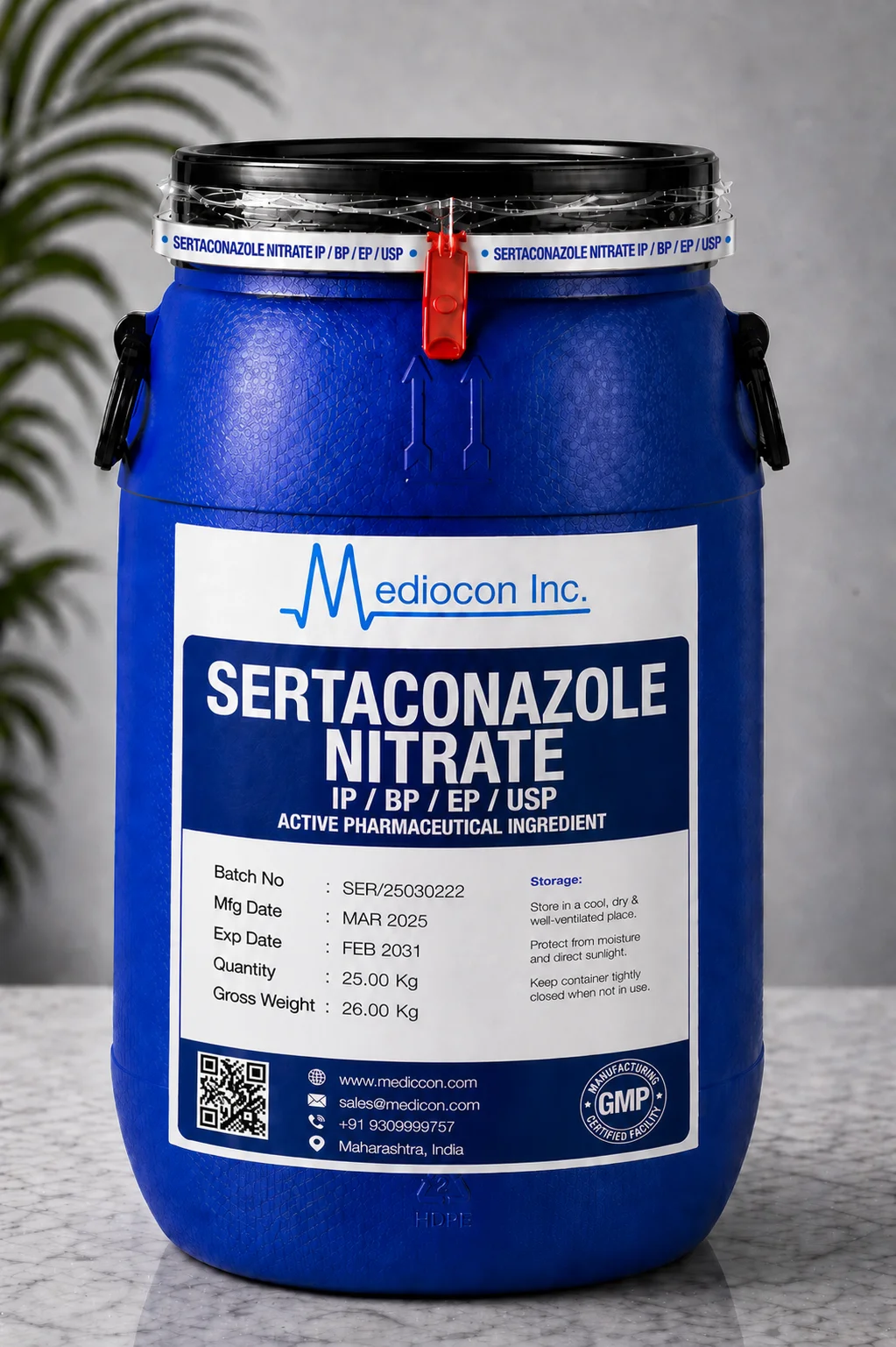 Sertaconazole Nitrate API — Mediocon Inc