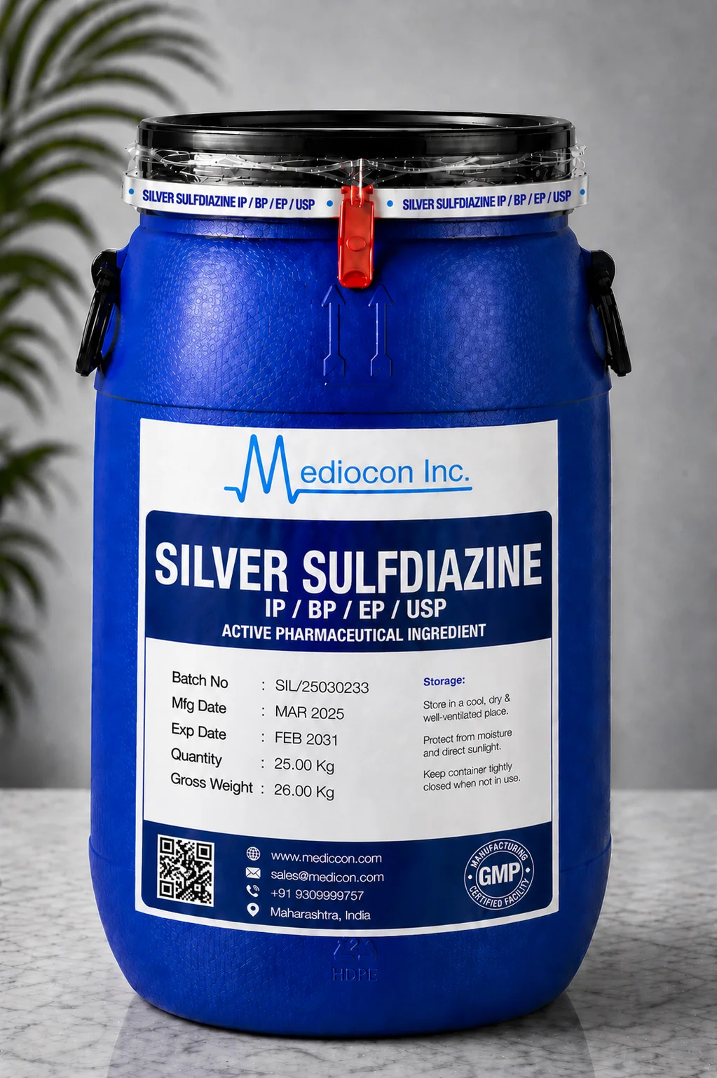 Silver Sulfadiazine API