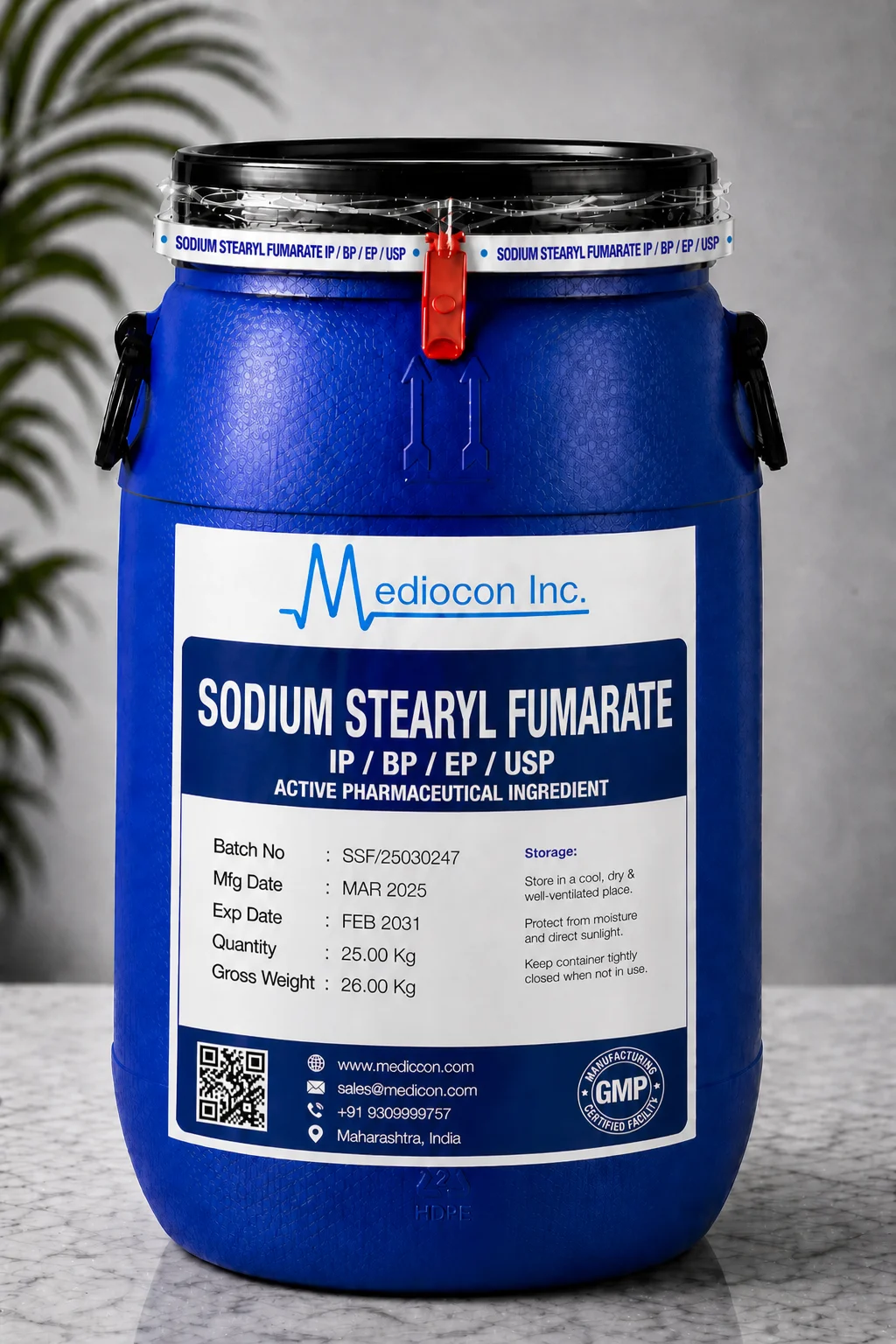 Sodium Stearyl Fumarate API