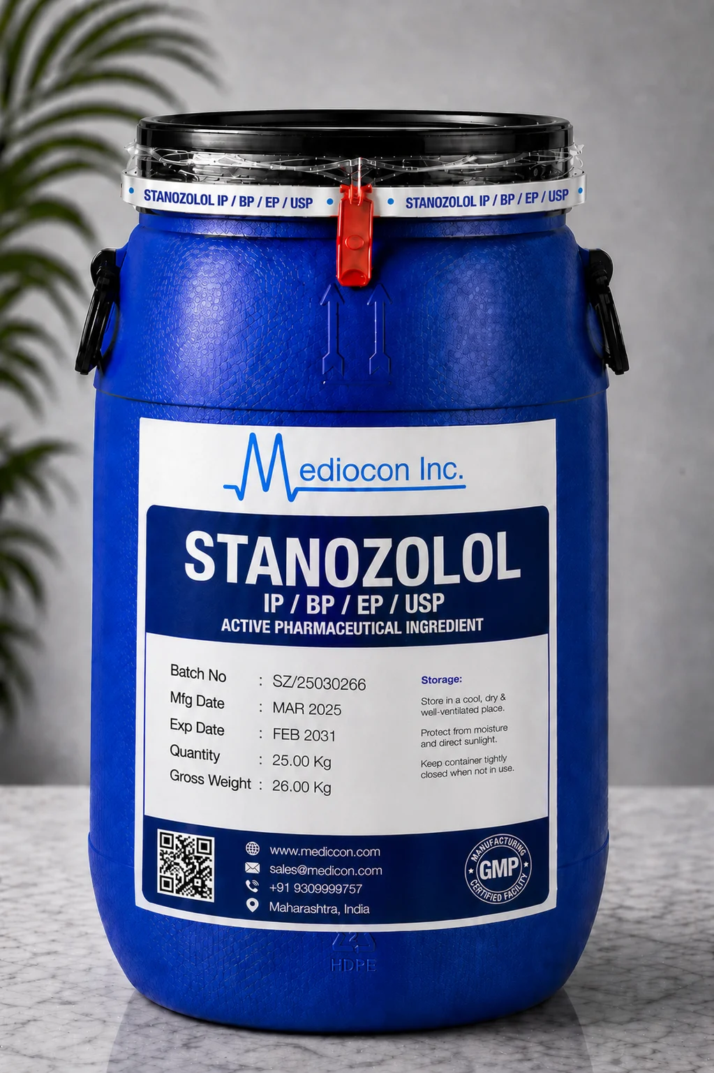 Stanozolol API Manufacturer Supplier India
