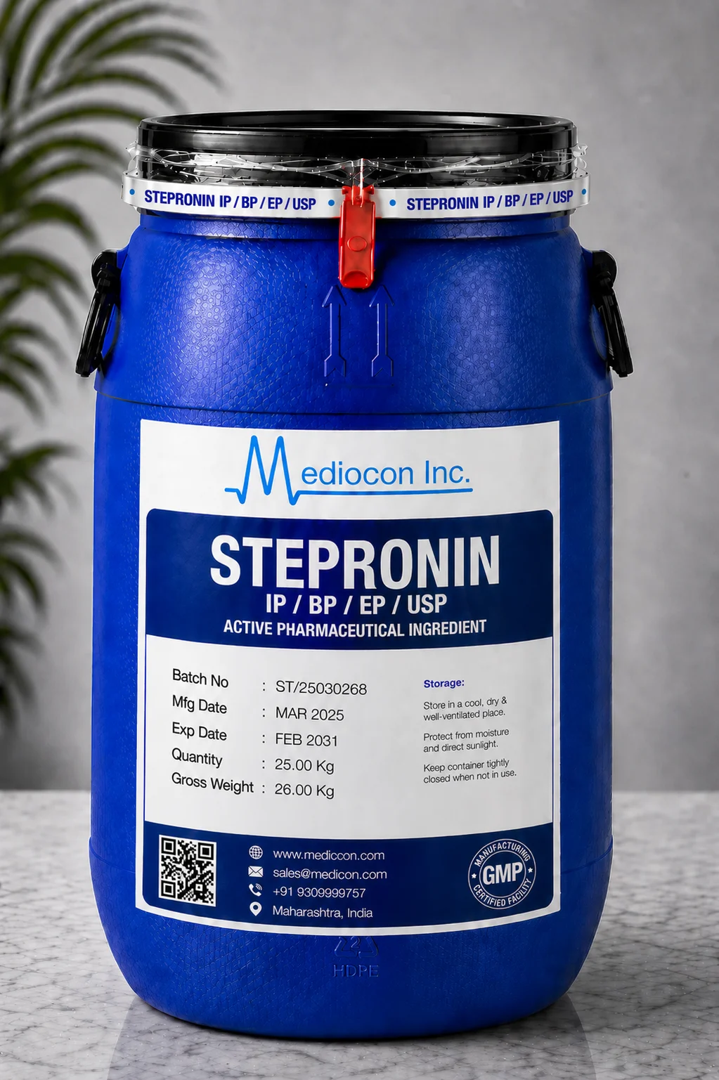 Stepronin API Manufacturer Supplier India