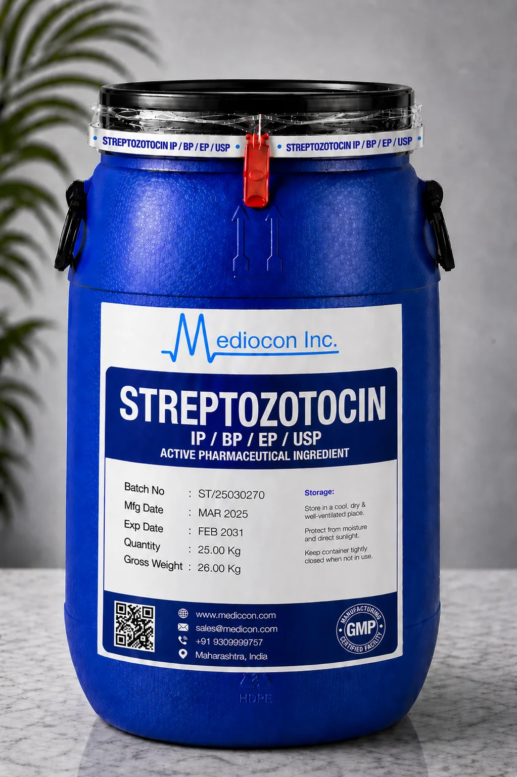 Streptozotocin API — Mediocon Inc