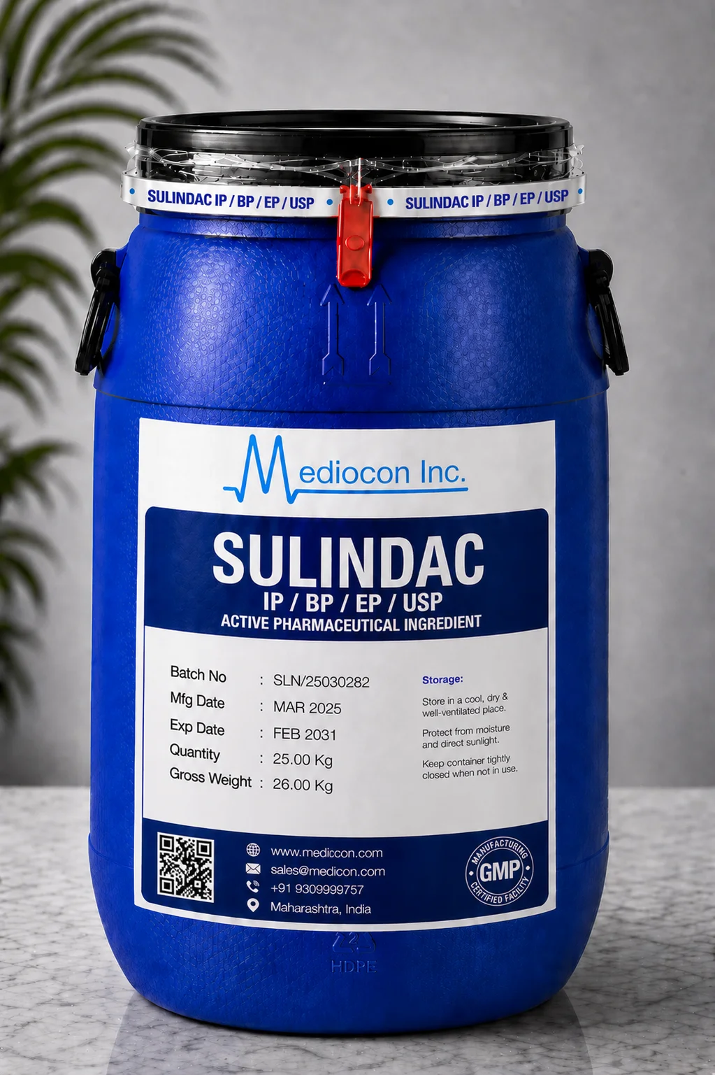 Sulindac API — Mediocon Inc
