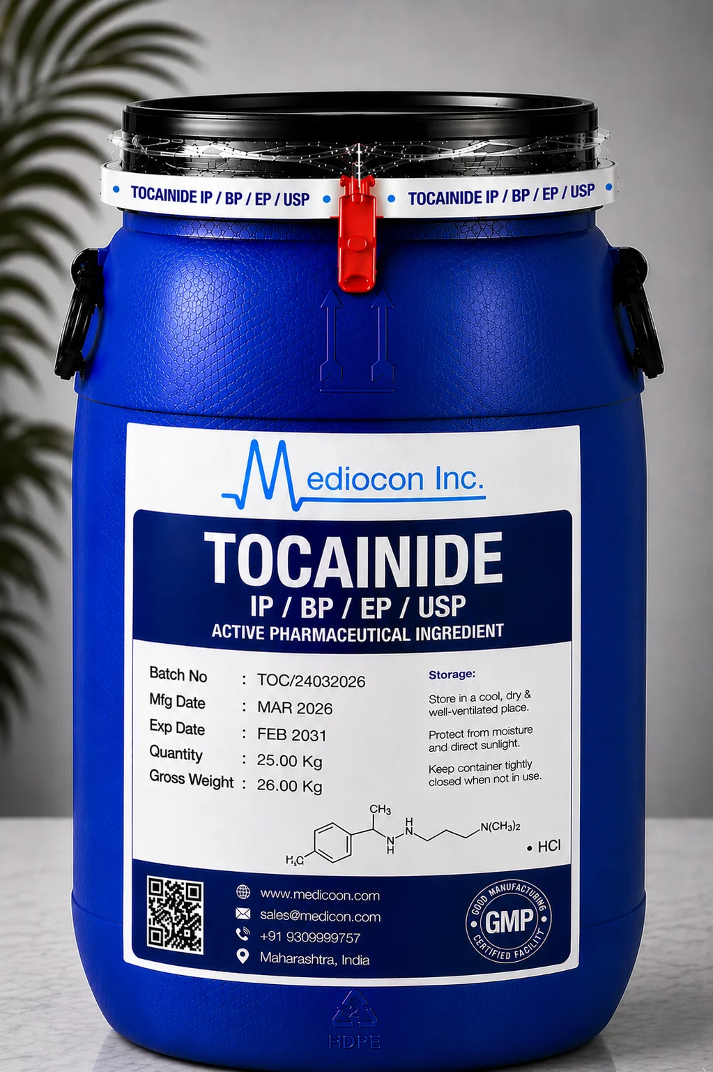 Tocainide API