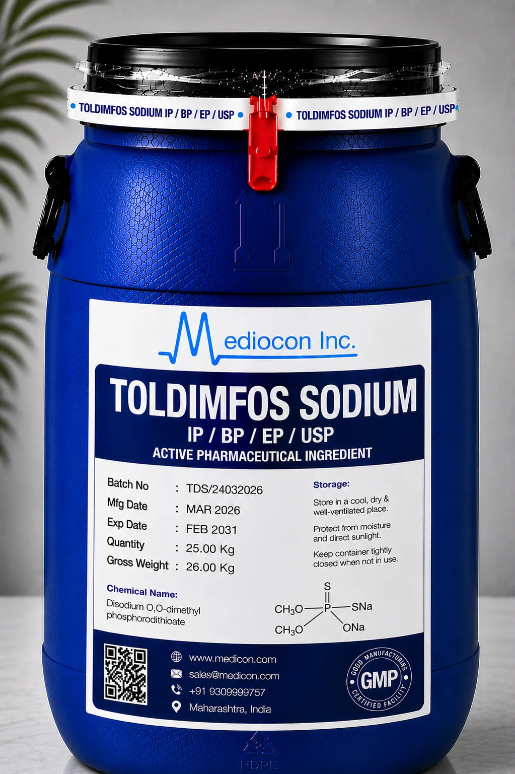 Toldimfos Sodium API