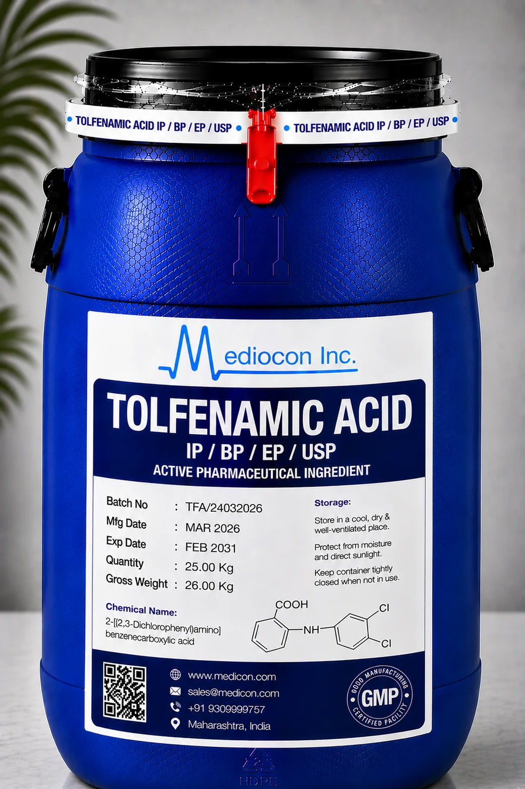 Tolfenamic Acid API