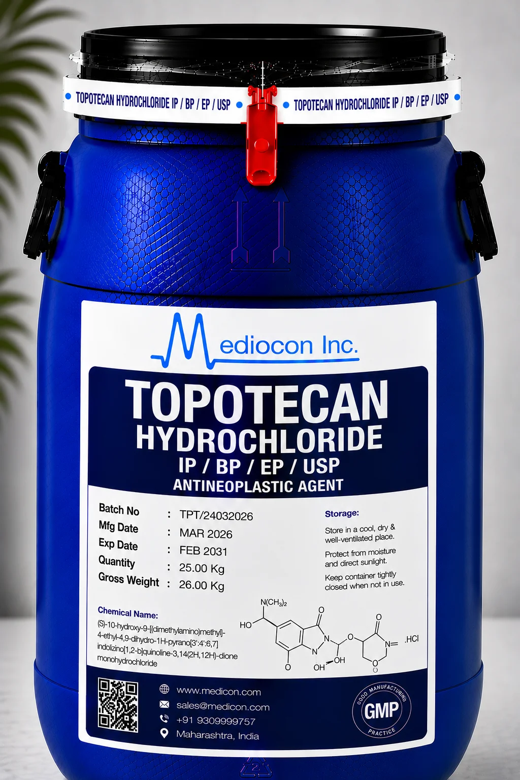 Topotecan Hydrochloride API