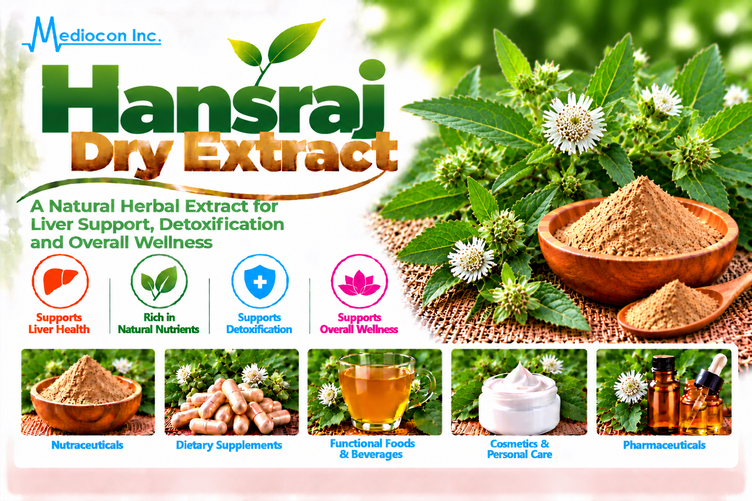 Hansraj Dry Extract Manufacturer in India | Mediocon Inc. — Mediocon Inc